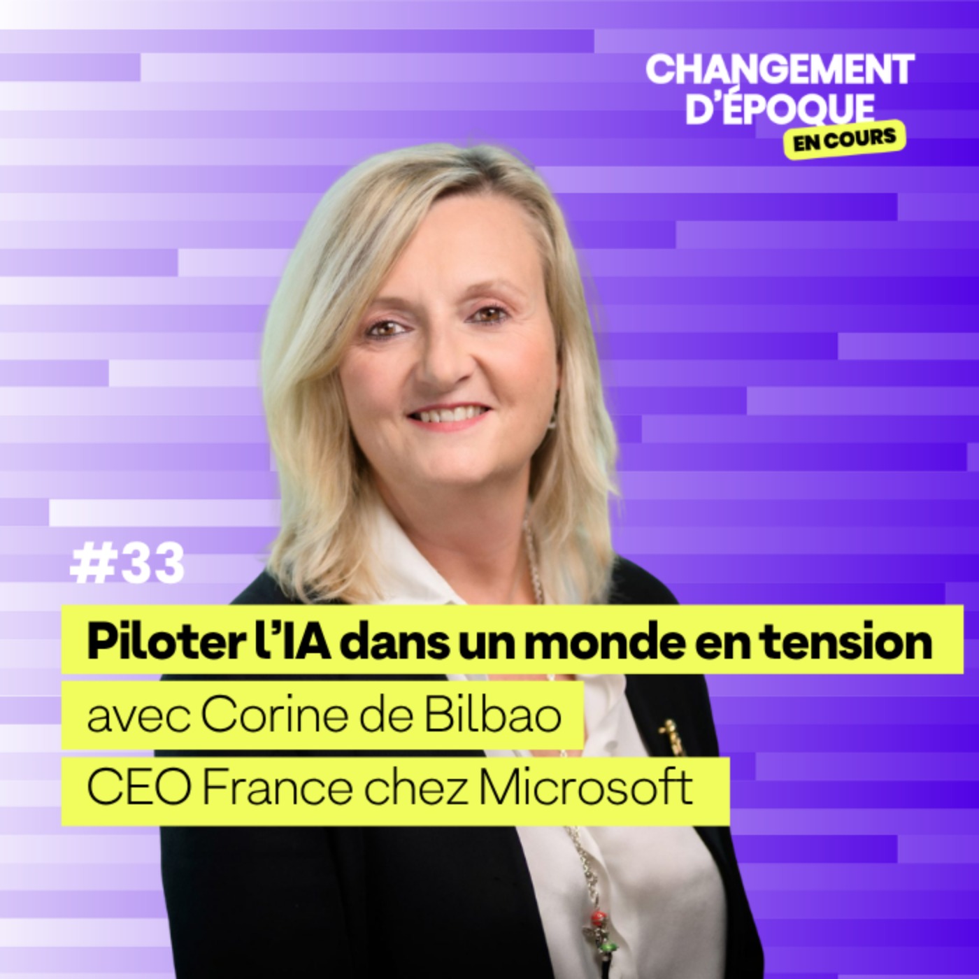 Entretien avec Corine de Bilbao (Microsoft) : piloter l’IA dans un monde en tension