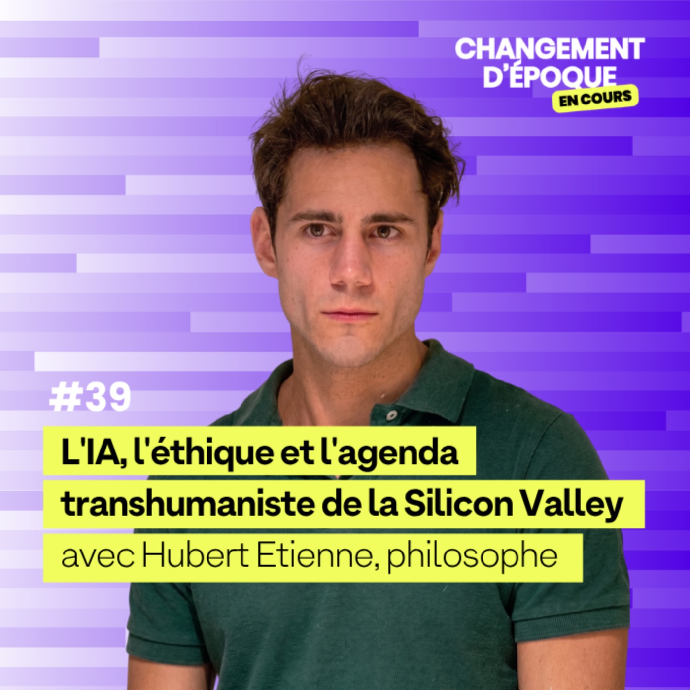 [Teaser] L'IA, l'éthique et l'agenda transhumaniste de la Silicon Valley, avec Hubert Etienne (Philosophe, chercheur et fondateur de Quintessence AI))