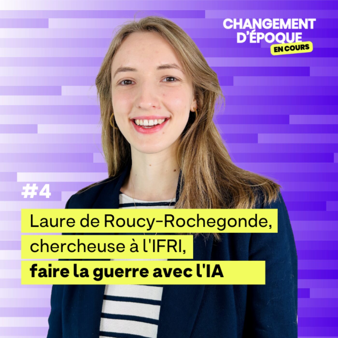 Faire la guerre avec l'IA - Laure de Roucy-Rochegonde - épisode #4