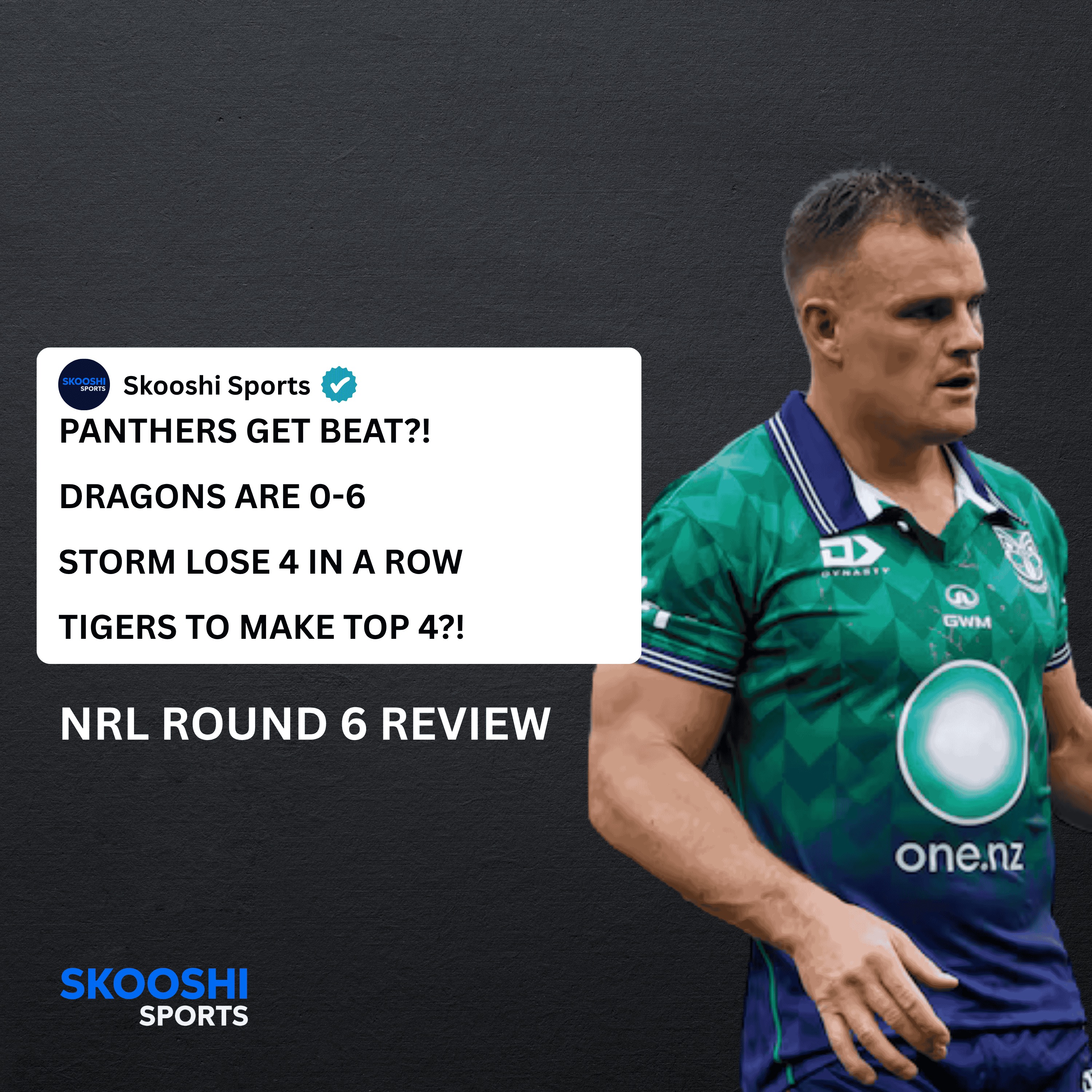 Panthers Get Beaten, Storm LOSE 4 in a Row & Can the Tigers make the Top 4? NRL Round 6 Review episode artwork
