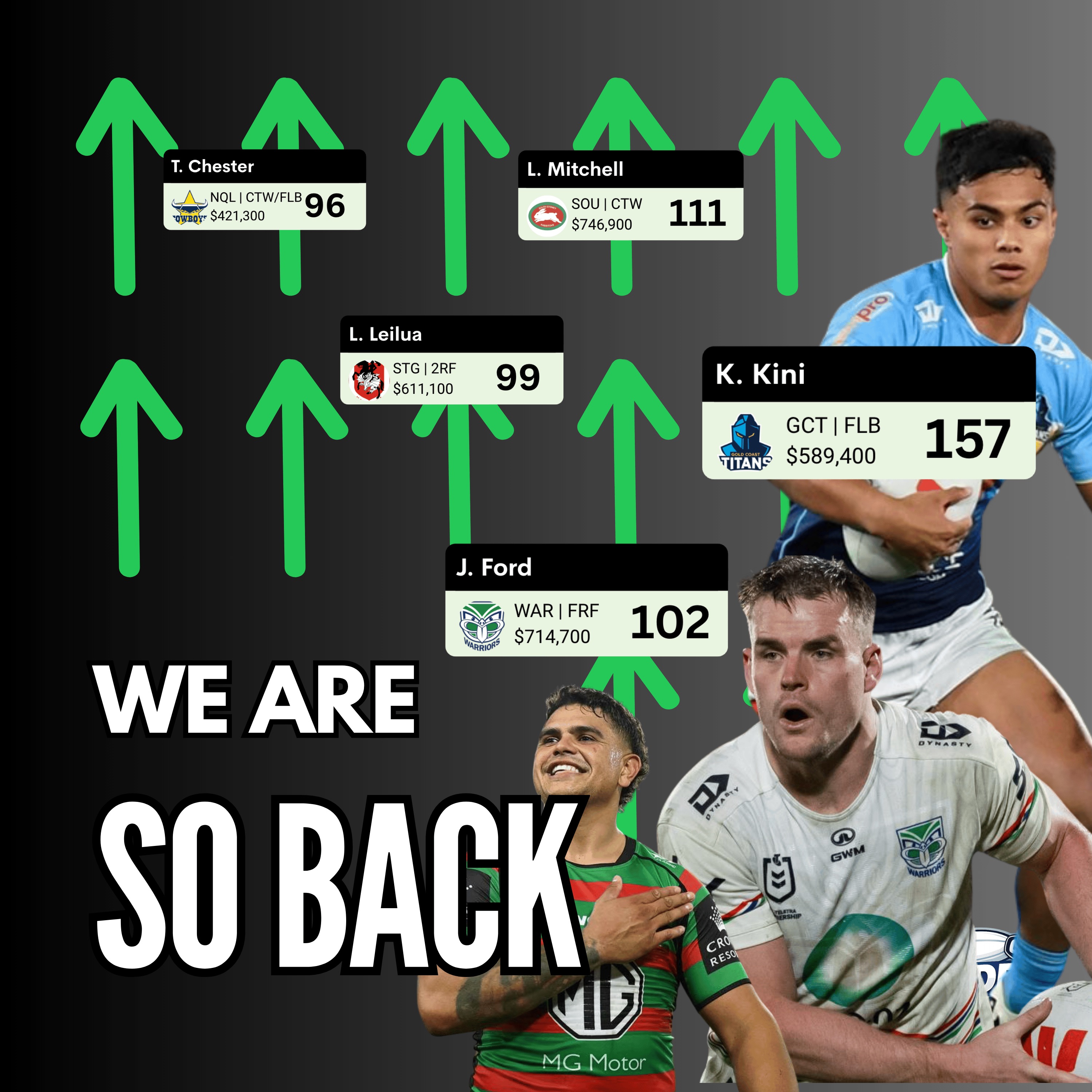 BOUNCE BACK WEEK! NRL Supercoach Round 6 Review | The Trade Room episode artwork