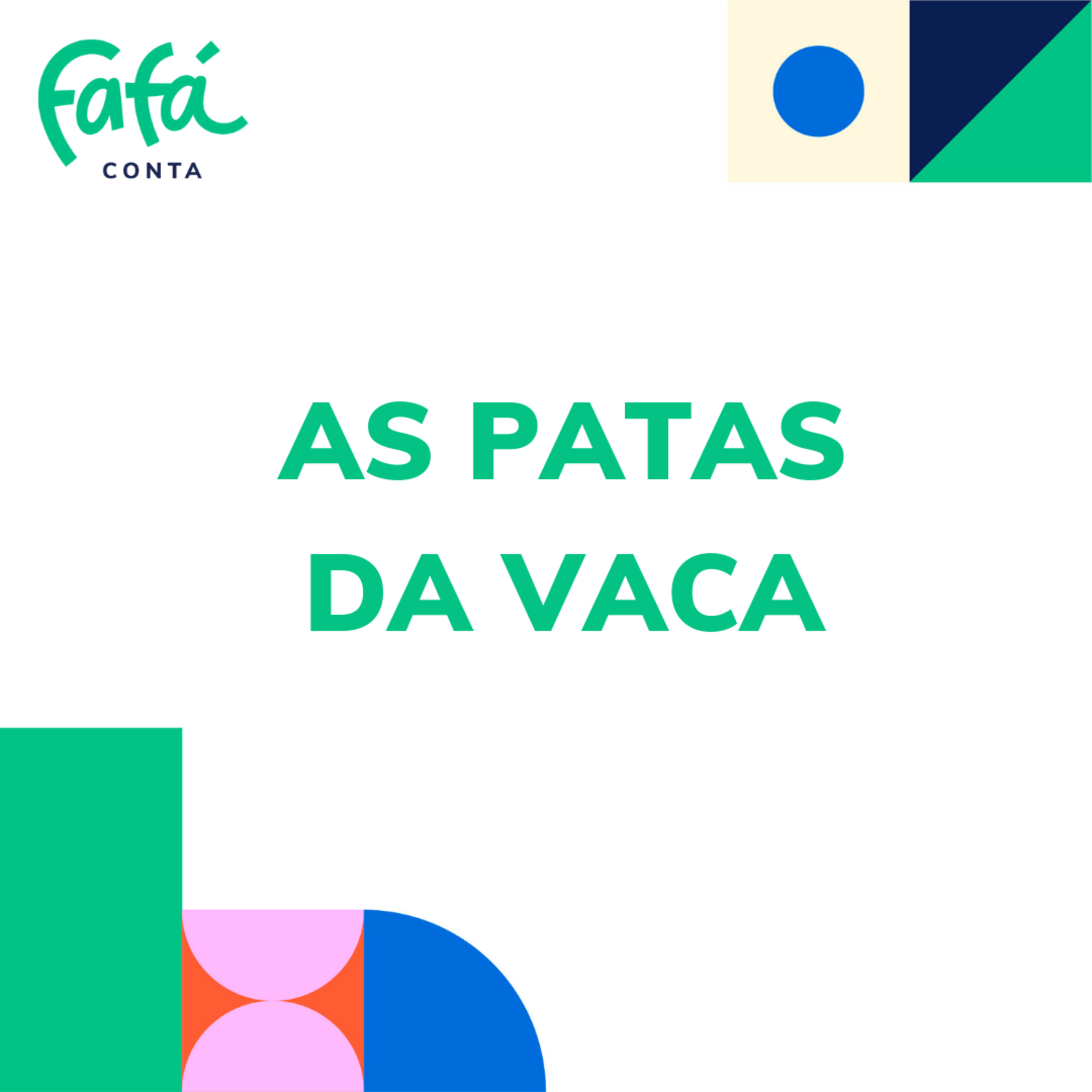 AS PATAS DA VACA - poema para crianças | Fafá Conta