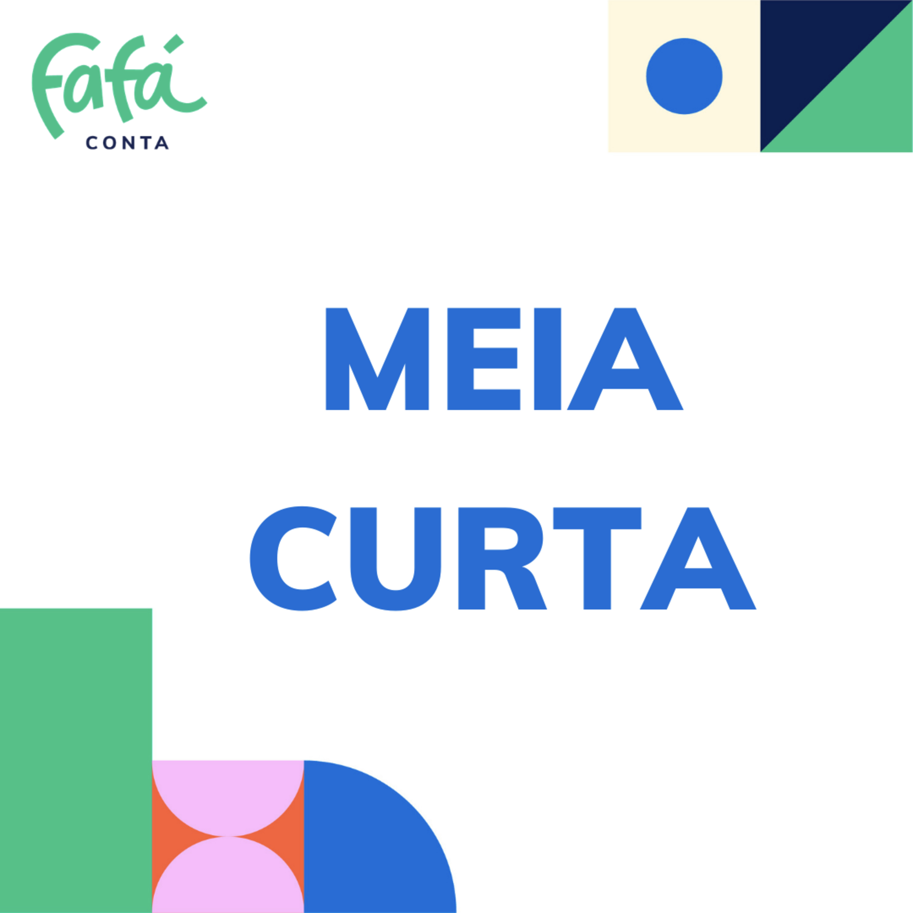 MEIA CURTA, história infantil contada | Fafá Conta