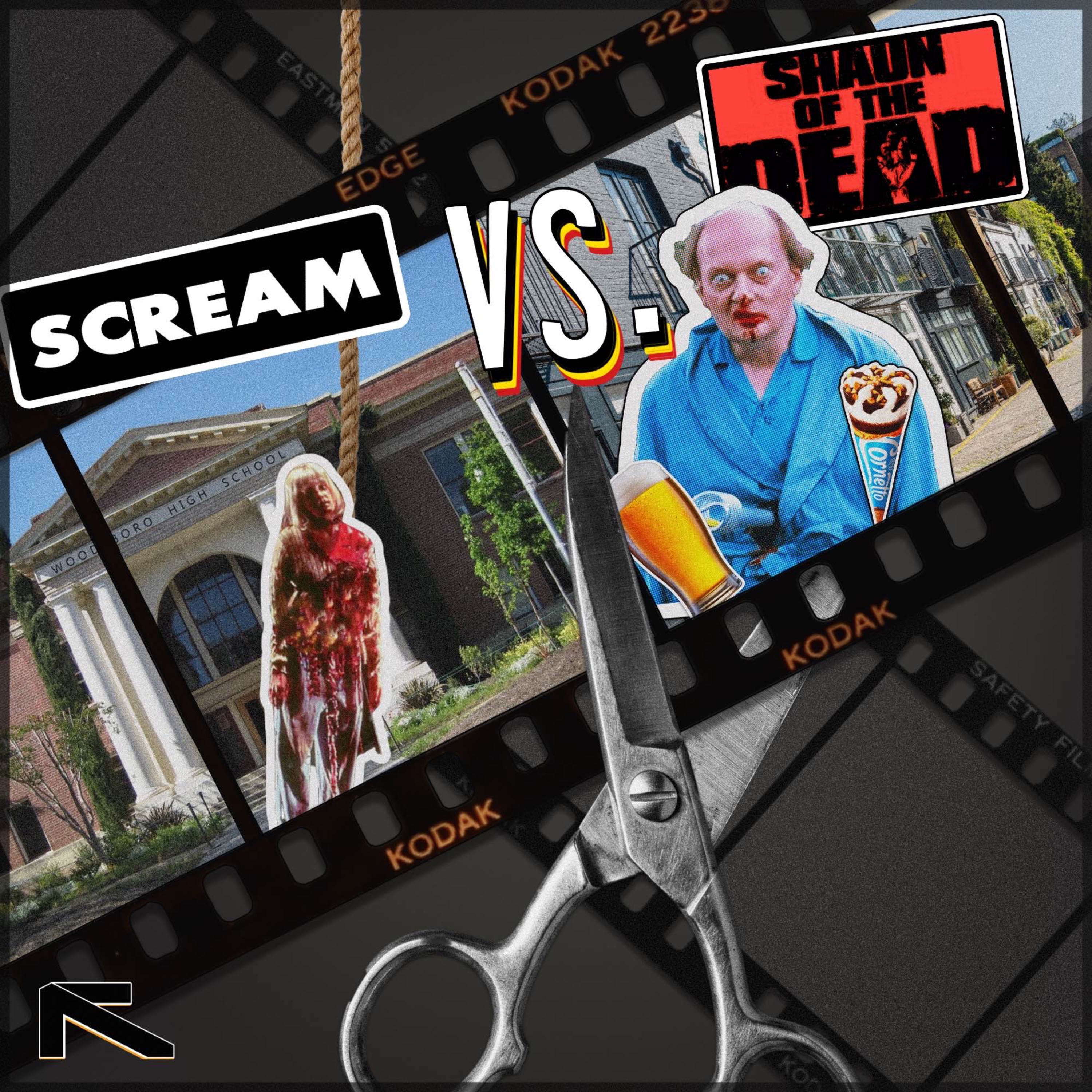 Scream vs. Shaun of the Dead episode artwork