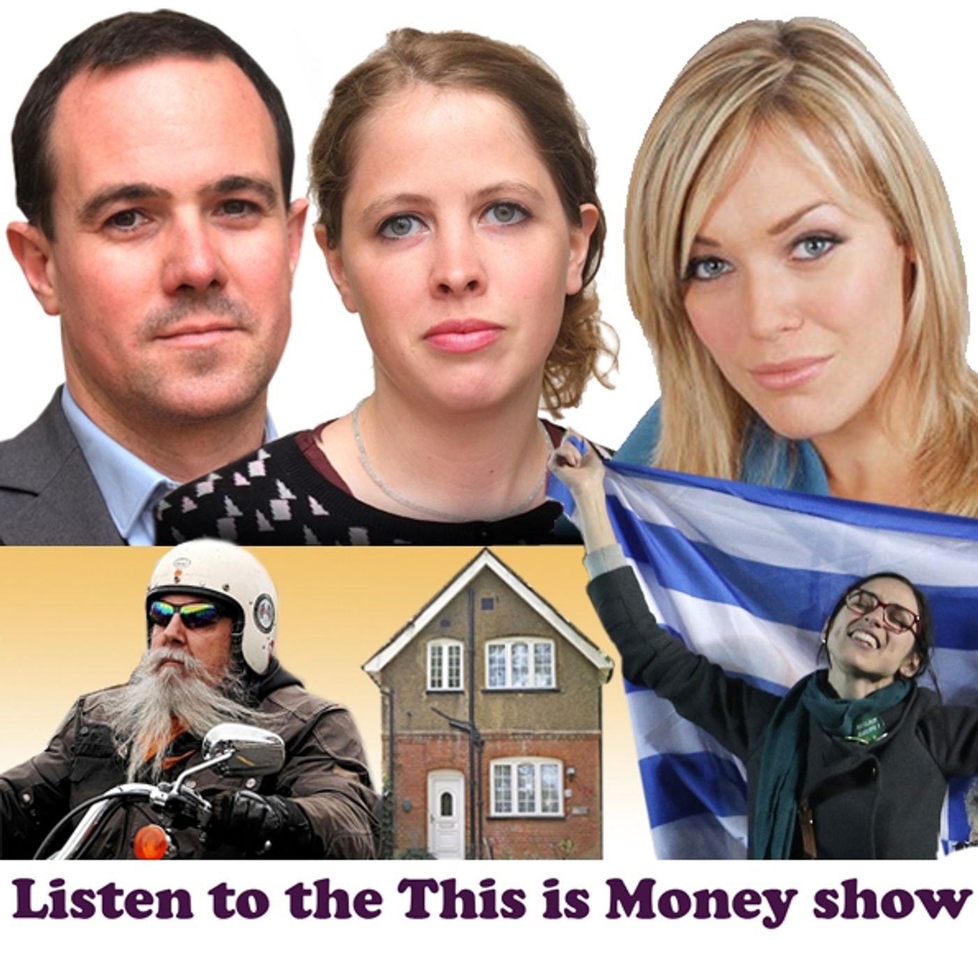 This is Money show - new fuel bills tricks, old bikers, Sky mobile and the horrors of house hunting and Greek debt