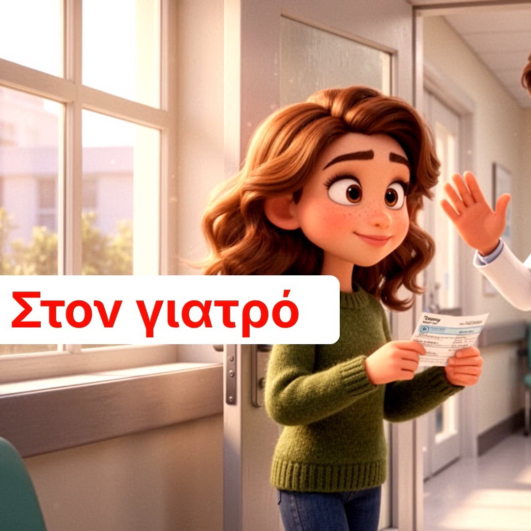 У ВРАЧА на греческом языке 🩺 Диалог с переводом | Симптомы и фразы для визита к доктору