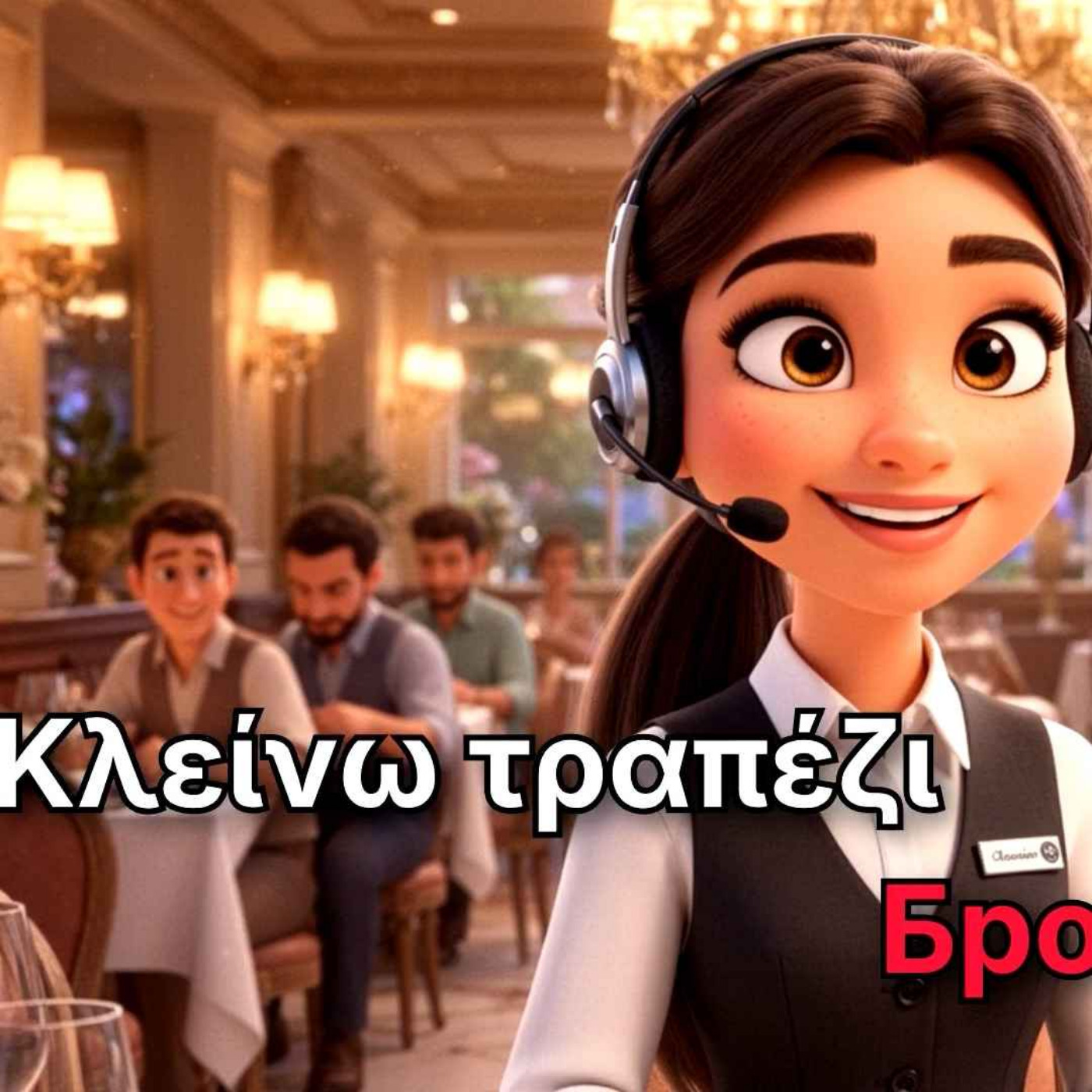 Как забронировать столик в ресторане 🇬🇷 Диалог с переводом на русский и пояснением