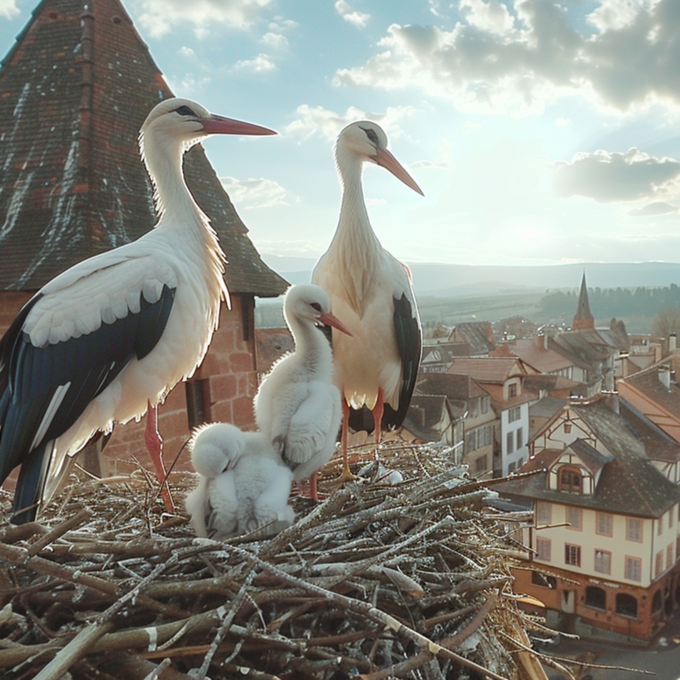 Les cigognes stars de Sarralbe (Moselle) episode artwork