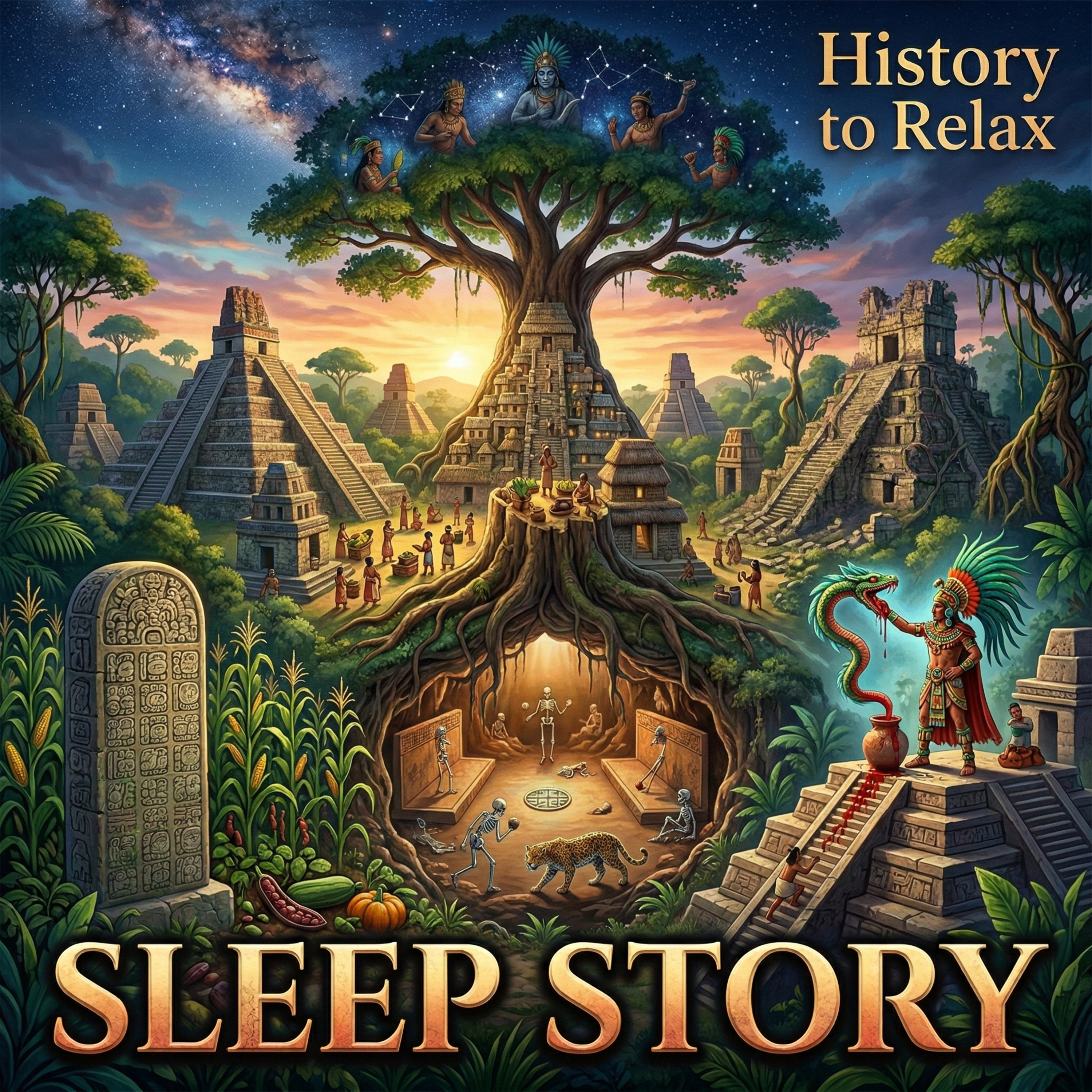 The Rise and Fall of the Mayan Empire: A Soothing Journey Through Time