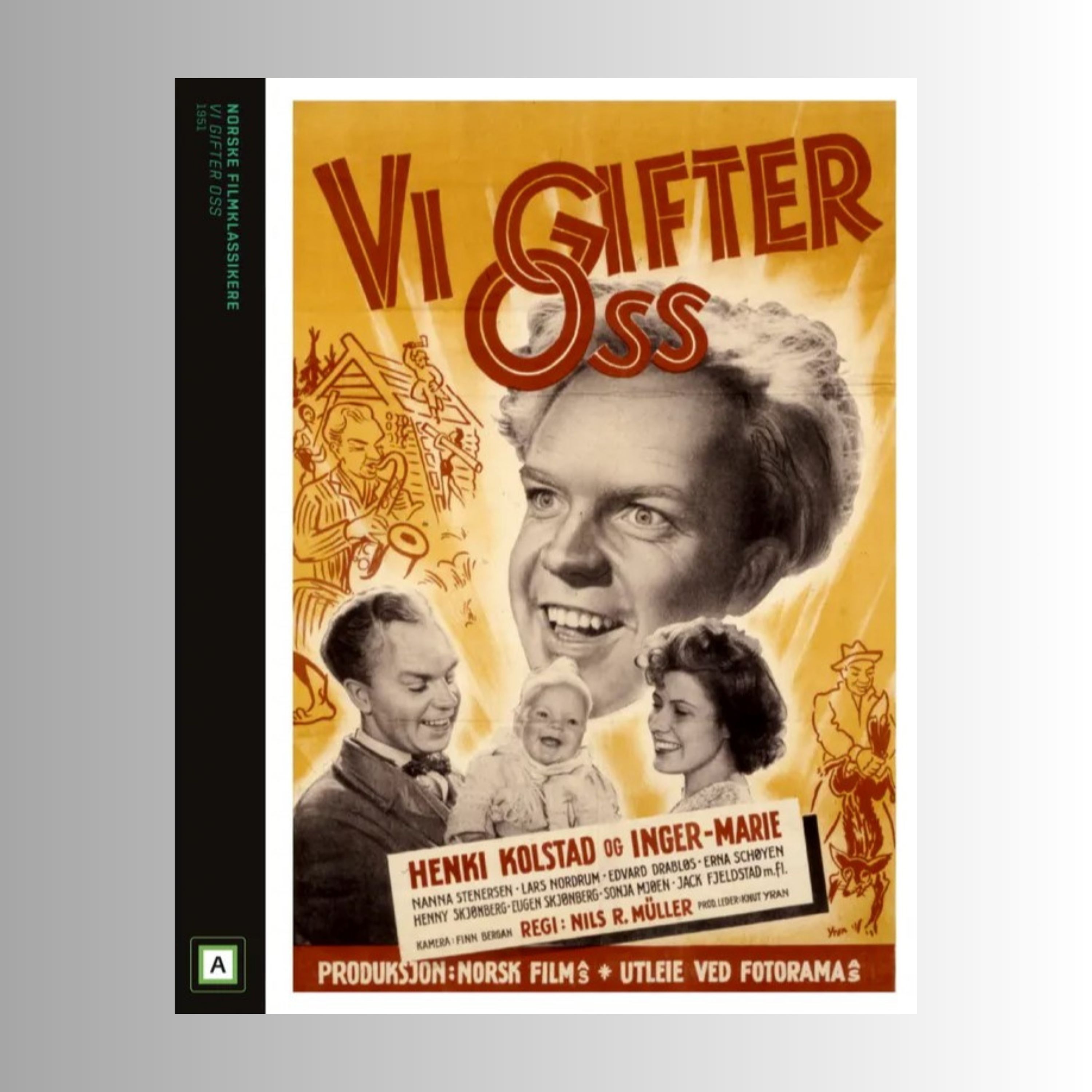 Norske filmklassikere: Vi gifter oss (1951) episode artwork