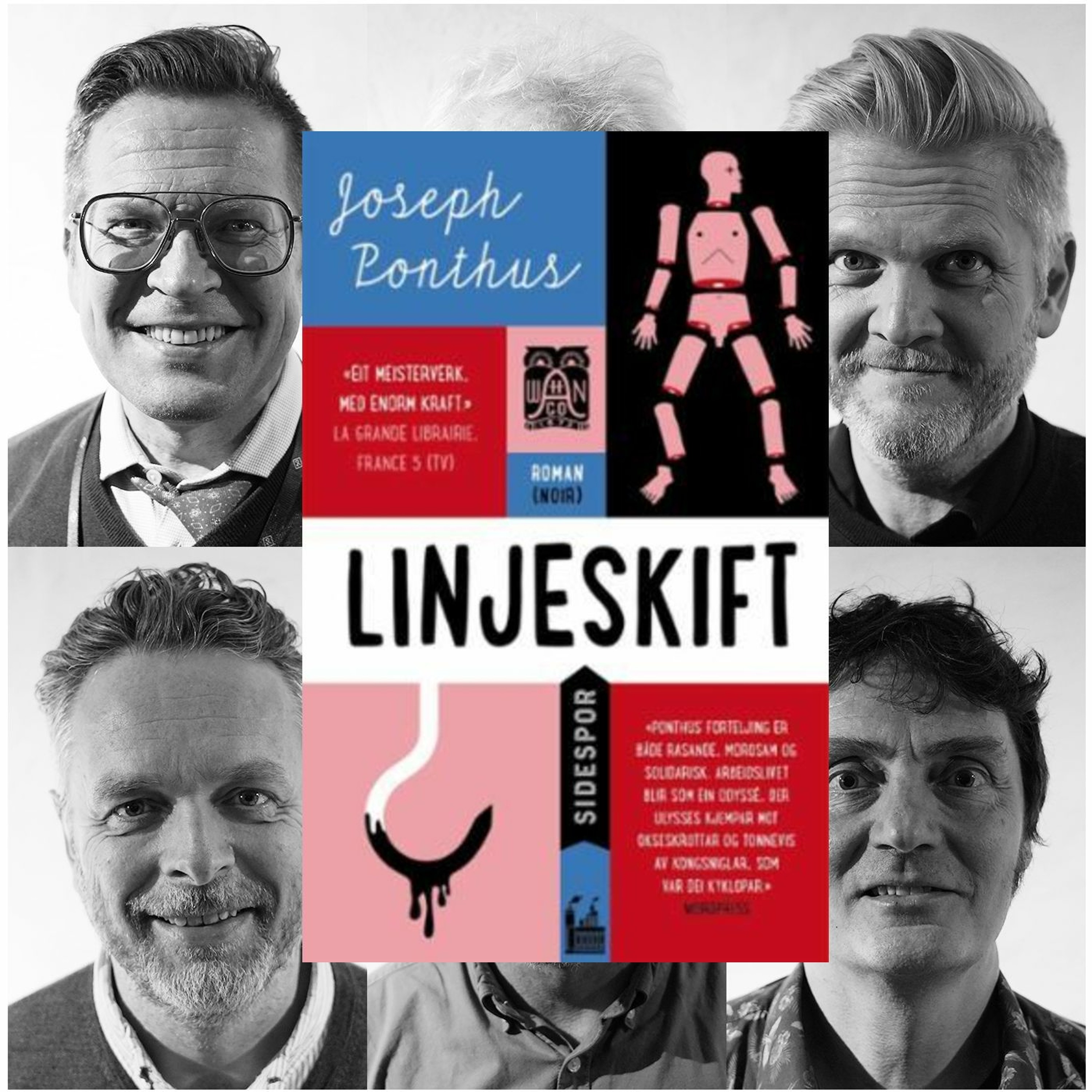 #202: Lesesirkelen diskuterer Linjeskift av Joseph Ponthus episode artwork