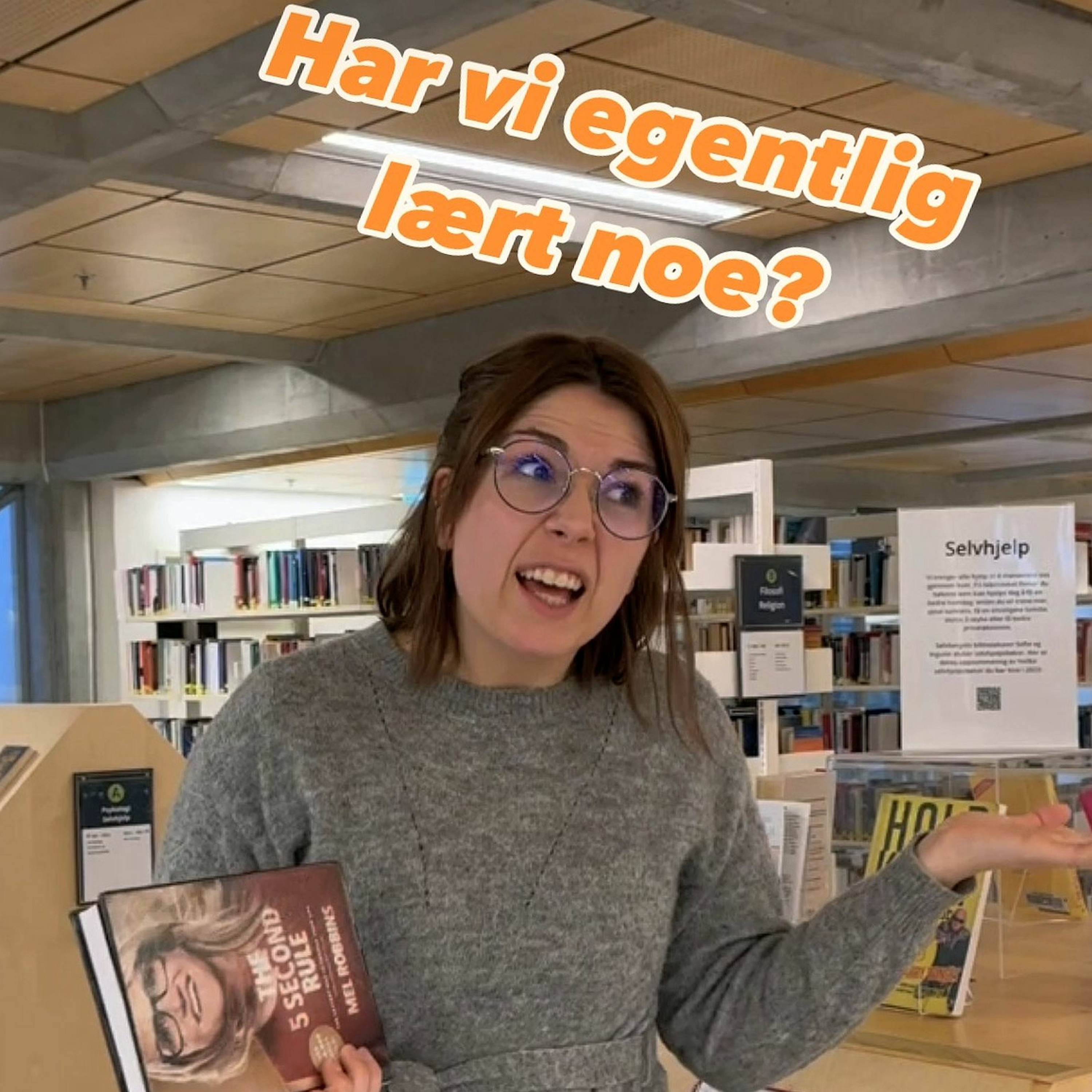 #350: 14 selvhjelpsbøker vi likte i 2023 episode artwork