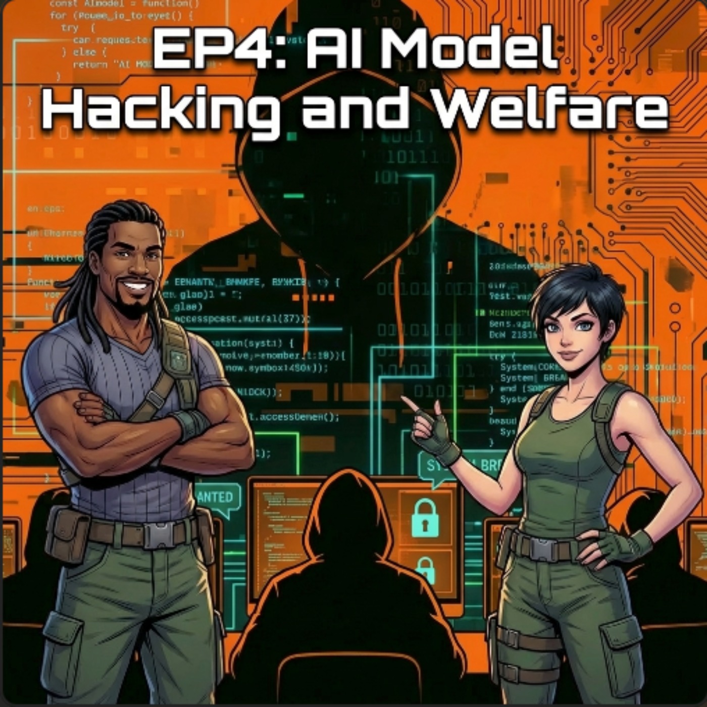Episode 4: AI Model Hacking and Welfare episode artwork