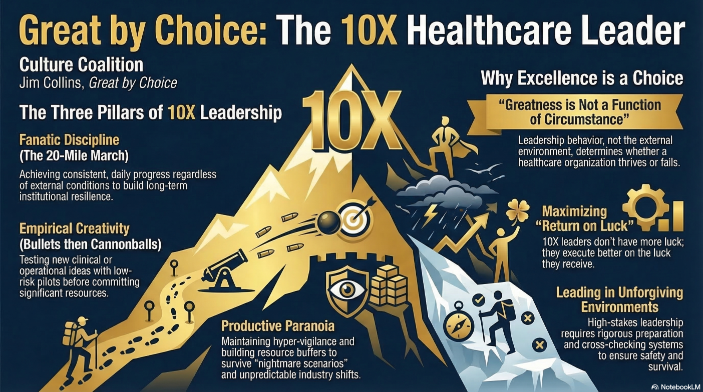 Great by Choice - the 10X Performers in Healthcare episode artwork
