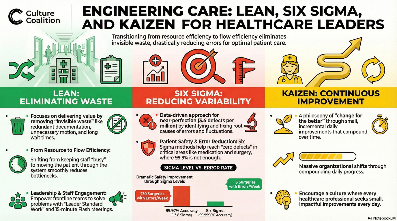 Using Lean, Sigma Six, and Kaisen to Improve Healthcare episode artwork