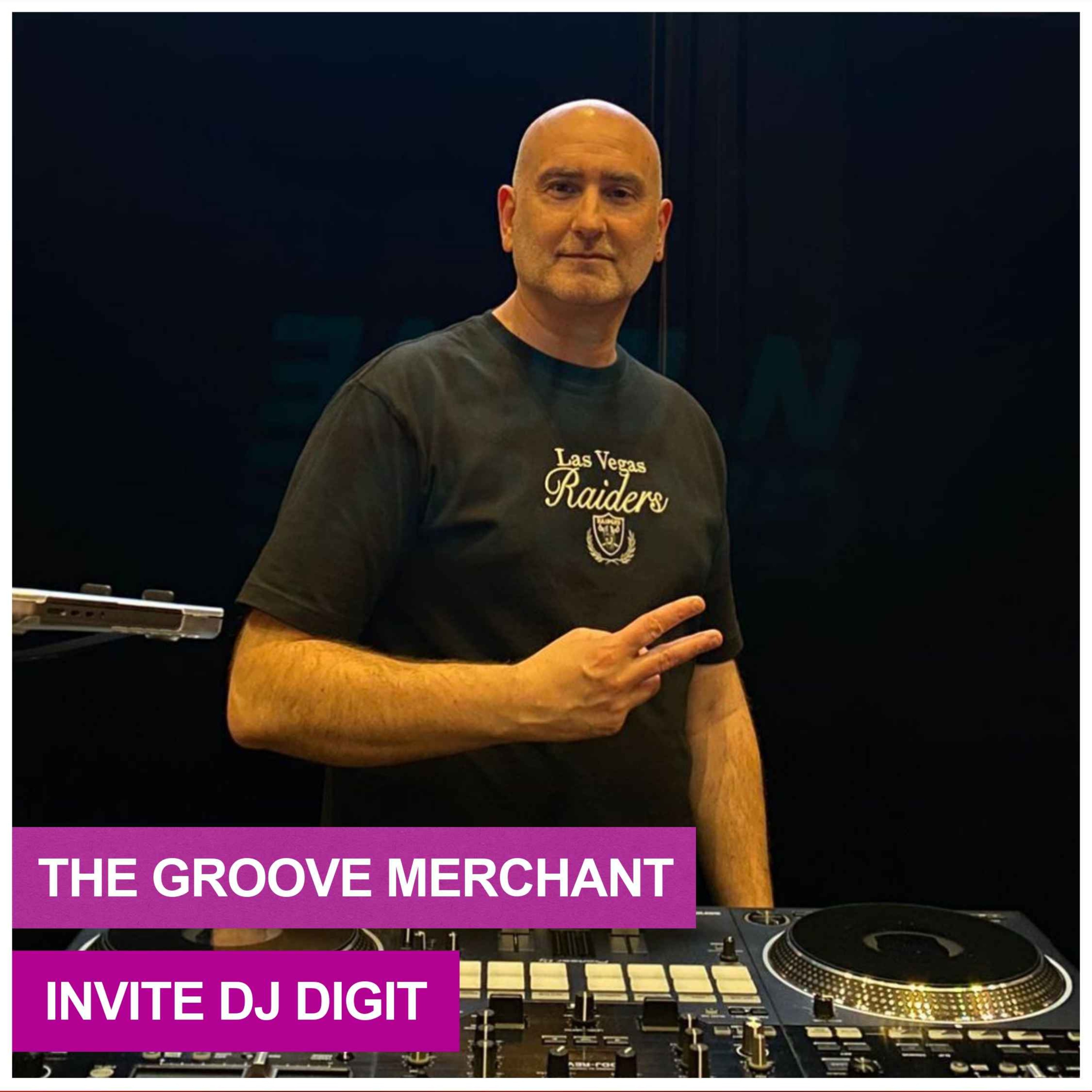 The Groove Merchant #032 w/ Dj Digit episode artwork