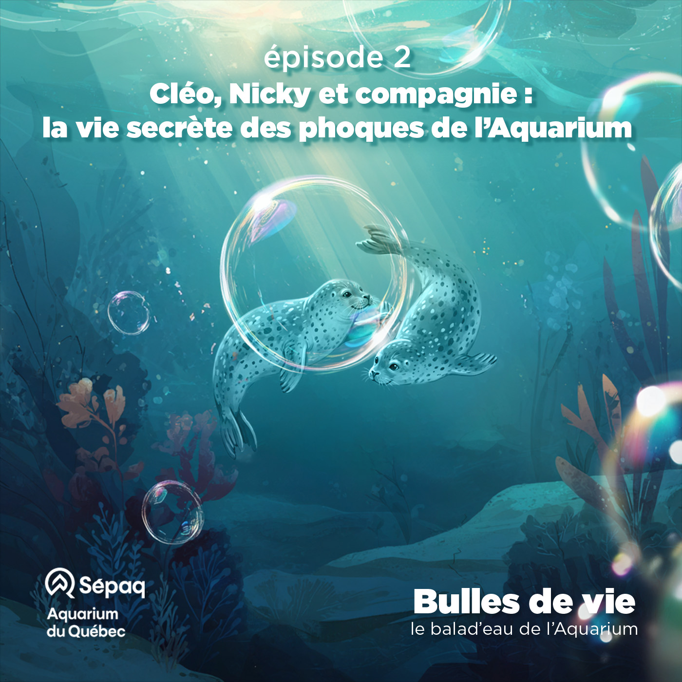 Épisode 2 - Cléo, Nicky et compagnie : la vie secrète des phoques de l’Aquarium episode artwork