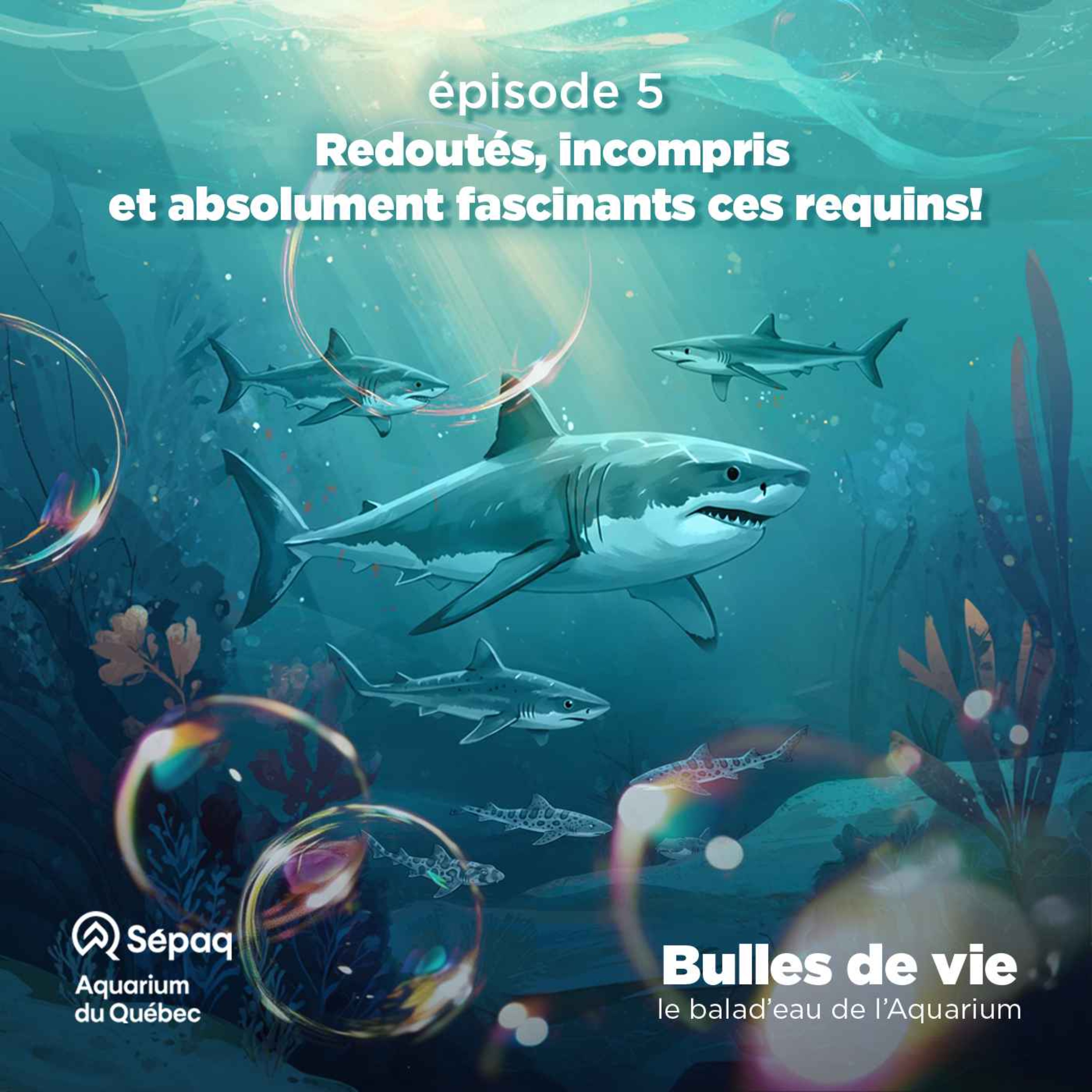 Épisode 5 - Redoutés, incompris et absolument fascinants ces requins! episode artwork