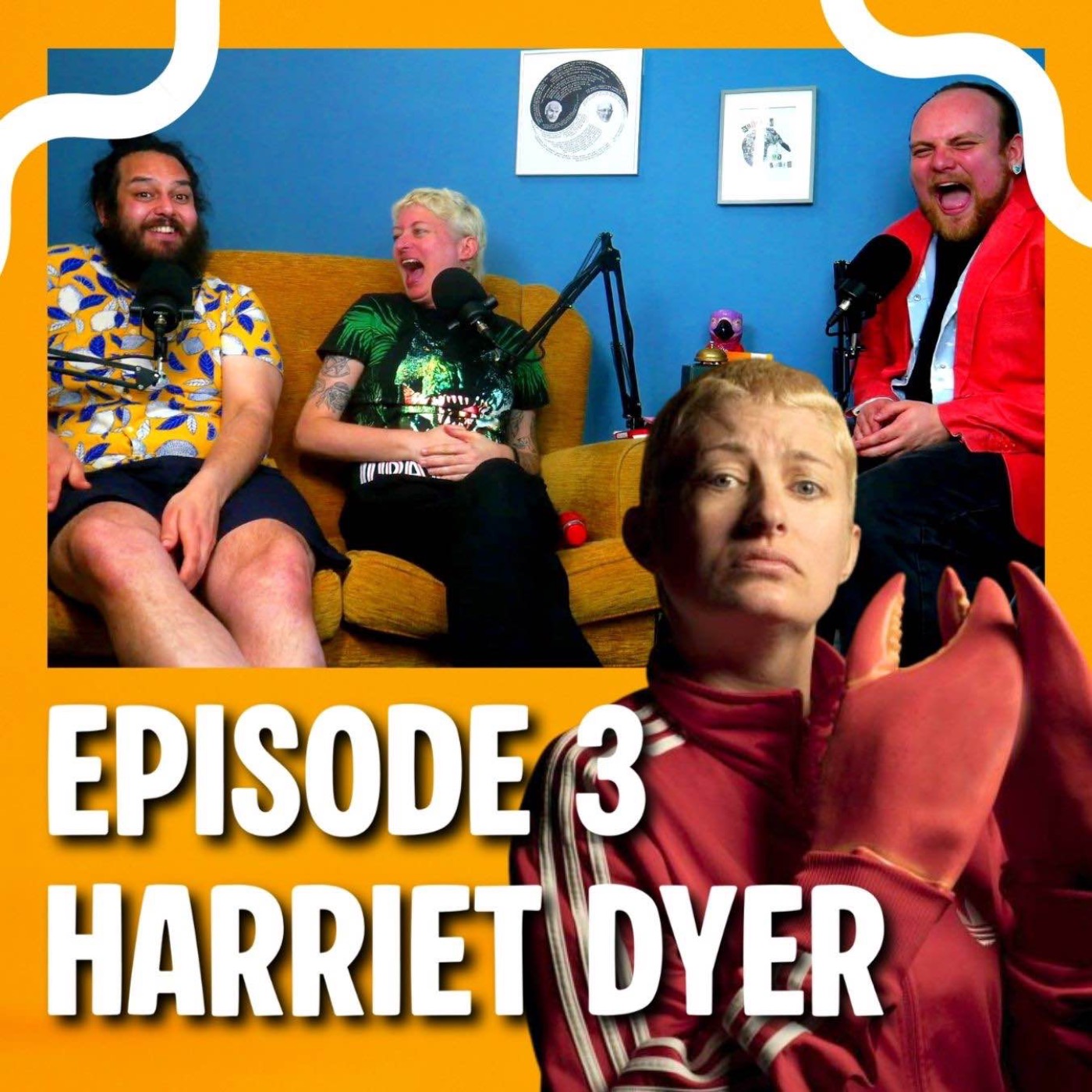 EP3. Harriet Dyer's Thrice-Cooked Aubergine episode artwork