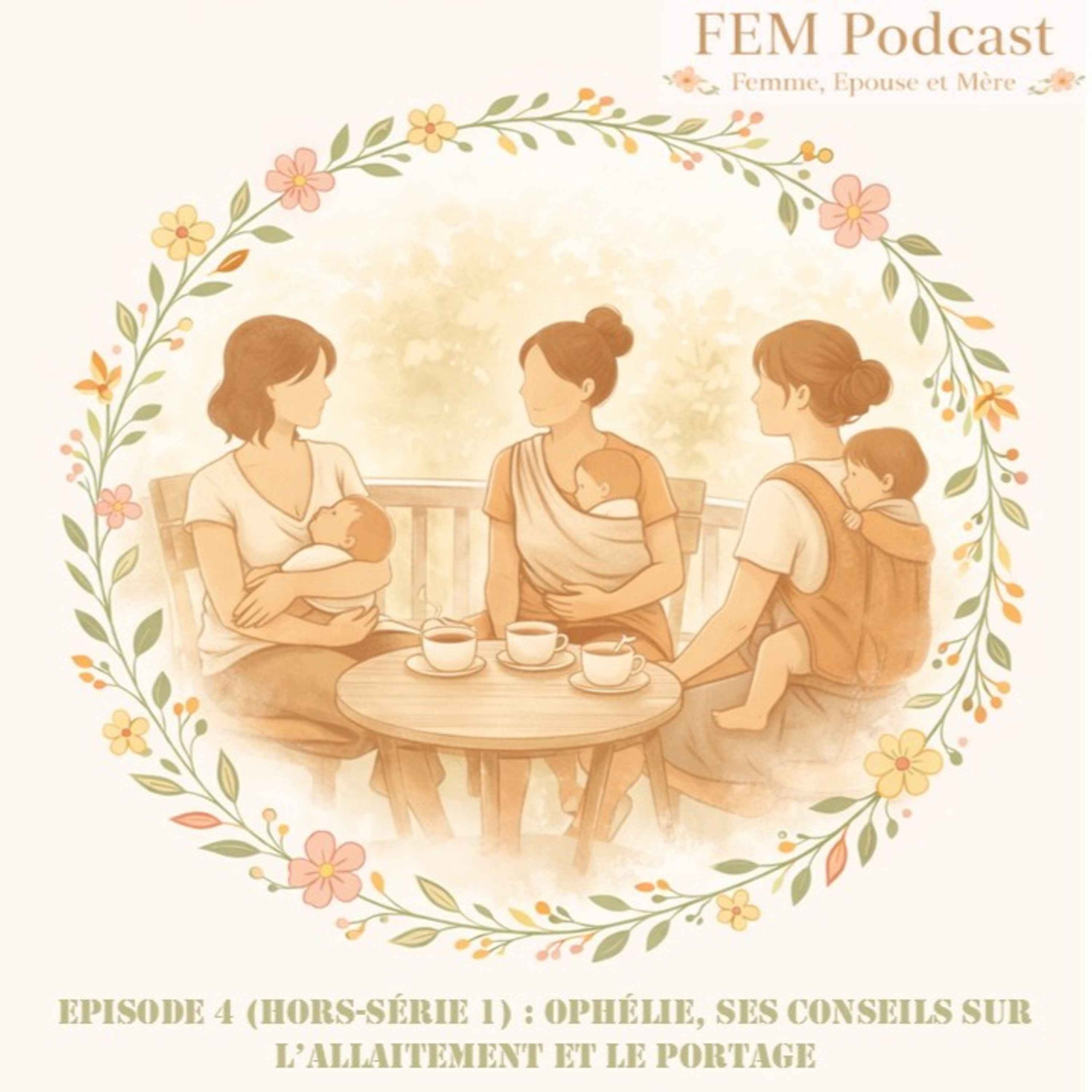 Ophélie, ses conseils sur l'allaitement et le portage  episode artwork