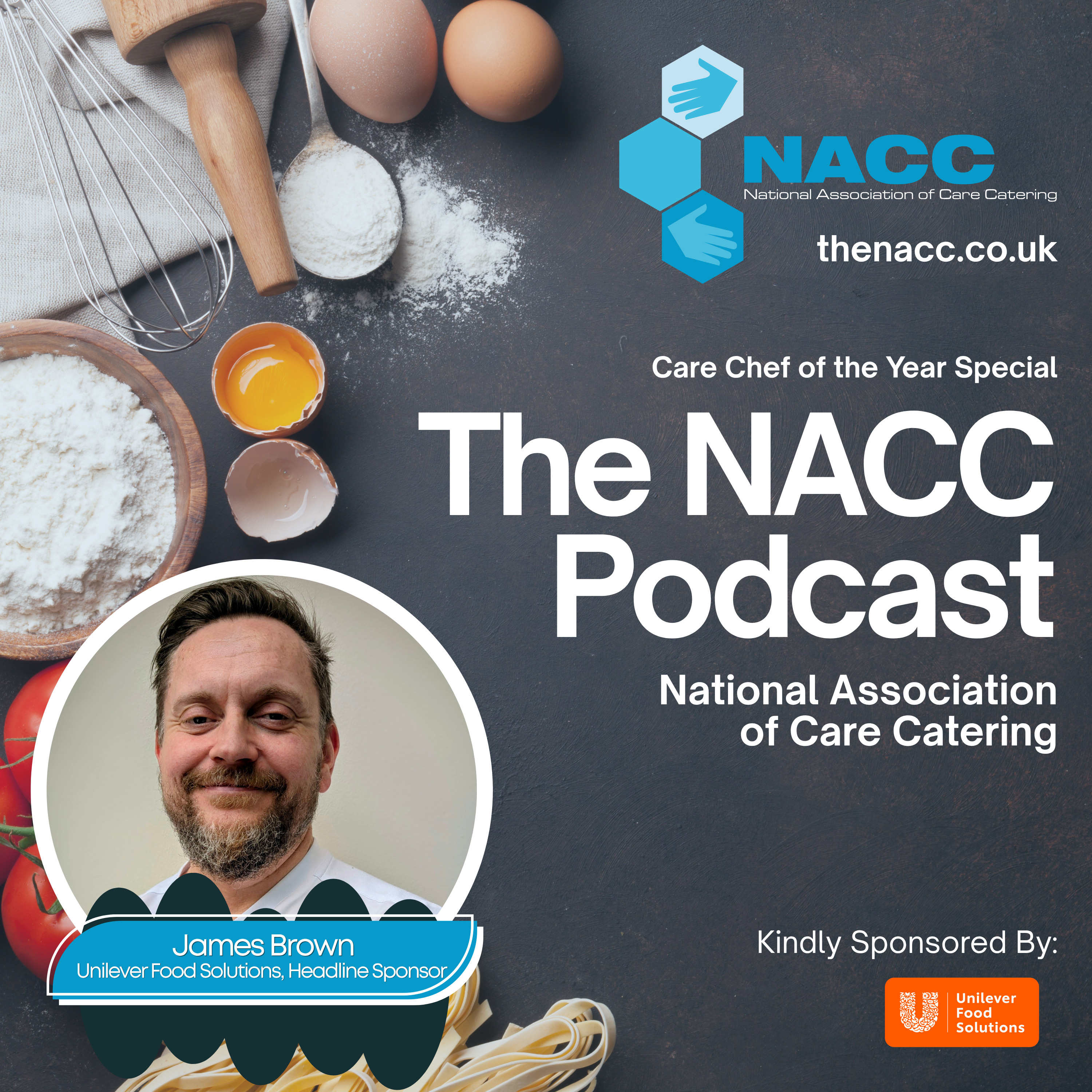 A Dish Is Finished When There's Nothing Left to Take Away: James Brown on Judging, Food Trends, and Why Care Catering Is Harder Than Anyone Thinks episode artwork
