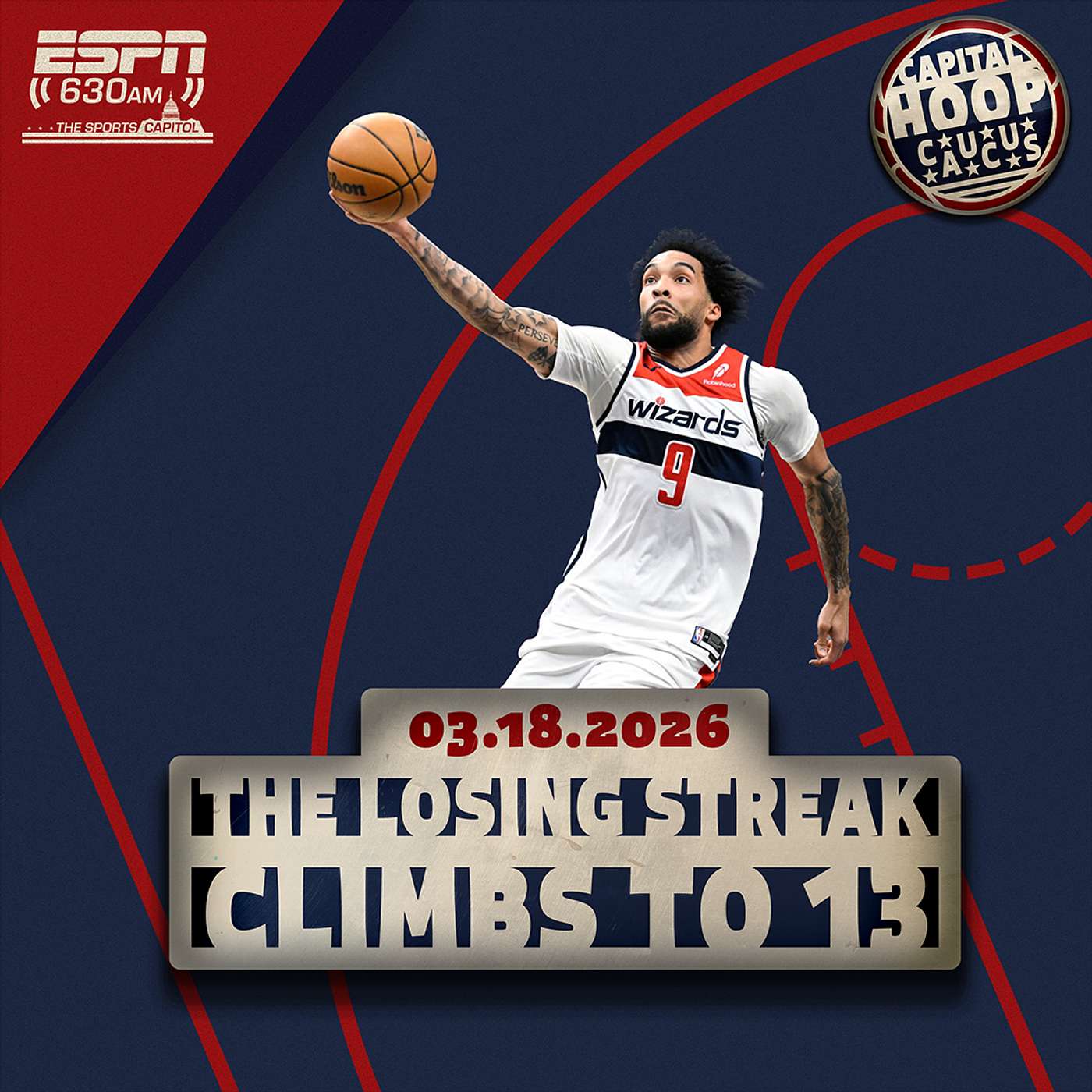 Wizards Losing Streak Reaches 13 and Howard Wins it's First Tournament Game Ever Wizards Losing Streak Reaches 13 and Howard Wins it's First Tournament Game Ever