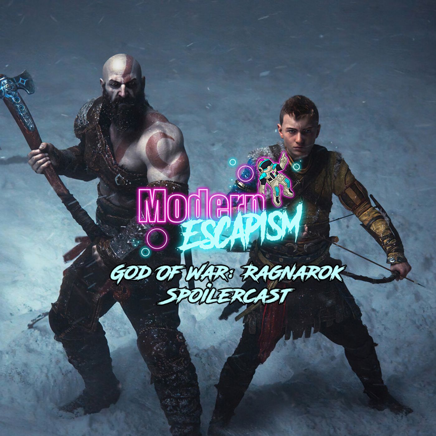 God Of War: Ragnarok Spoilercast episode artwork