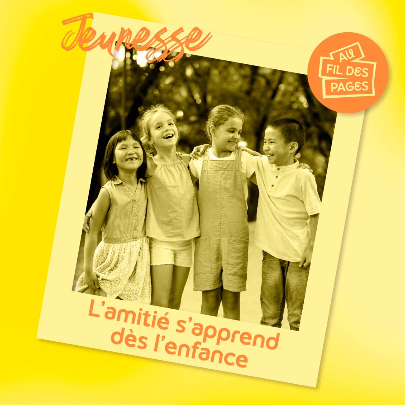 Au fil des pages - Littérature jeunesse : L'amitié s'apprend dès l'enfance episode artwork