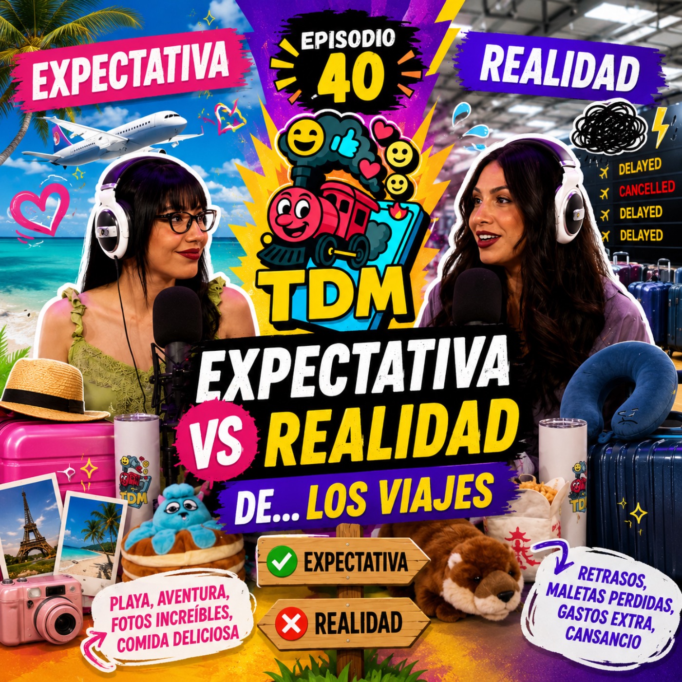 TDM: Expectativa vs Realidad de las Vacaciones (Episodio 40) episode artwork