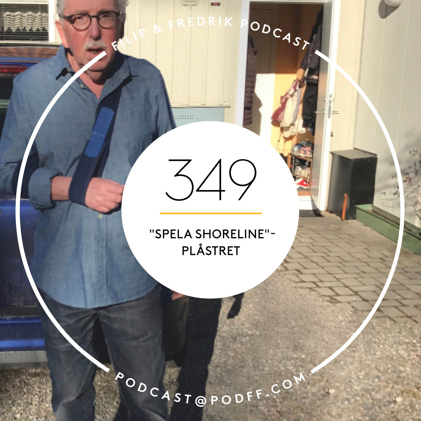 349. "Spela Shoreline"-plåstret