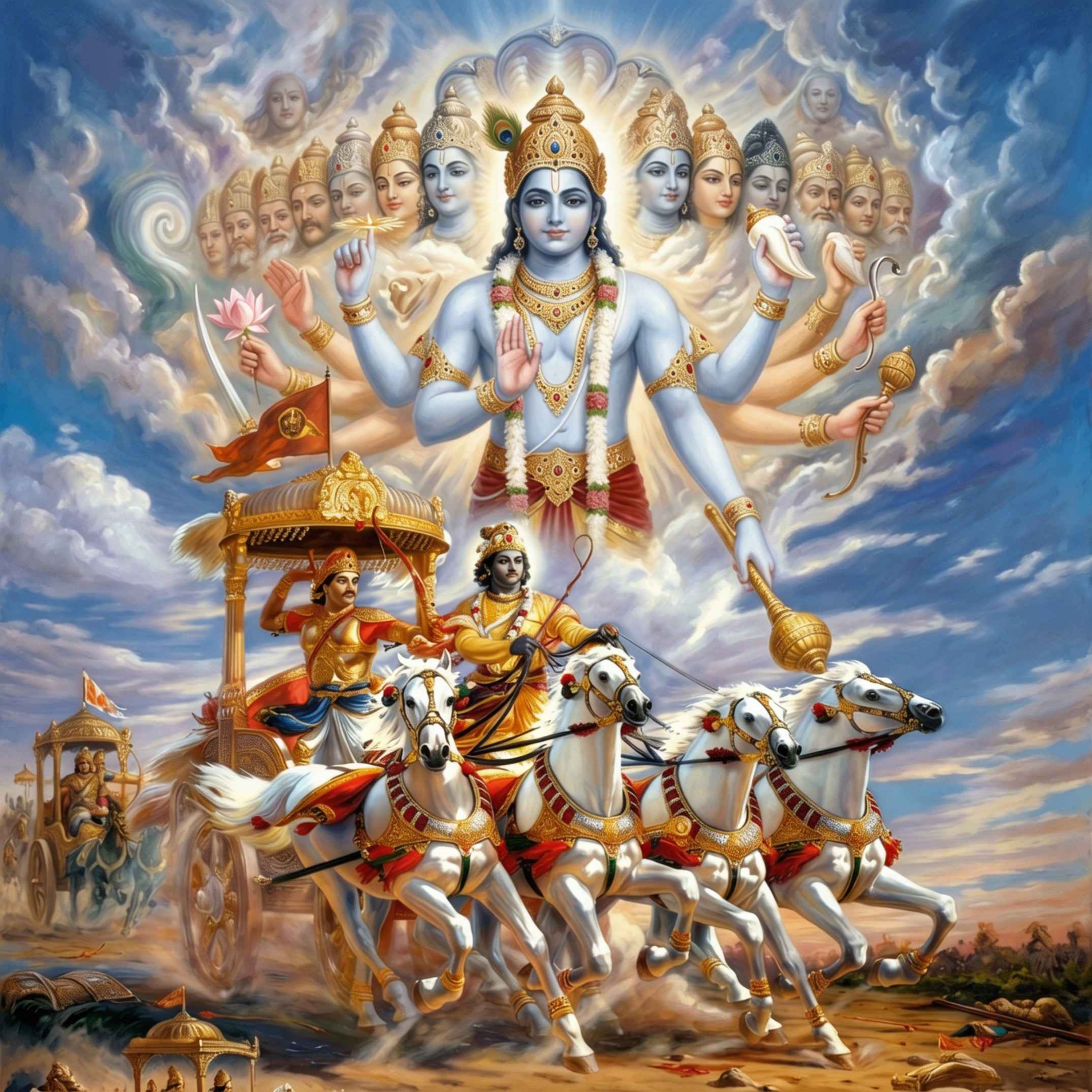 Bhagavad Gita (English) - Slokas with Meaning podcast artwork