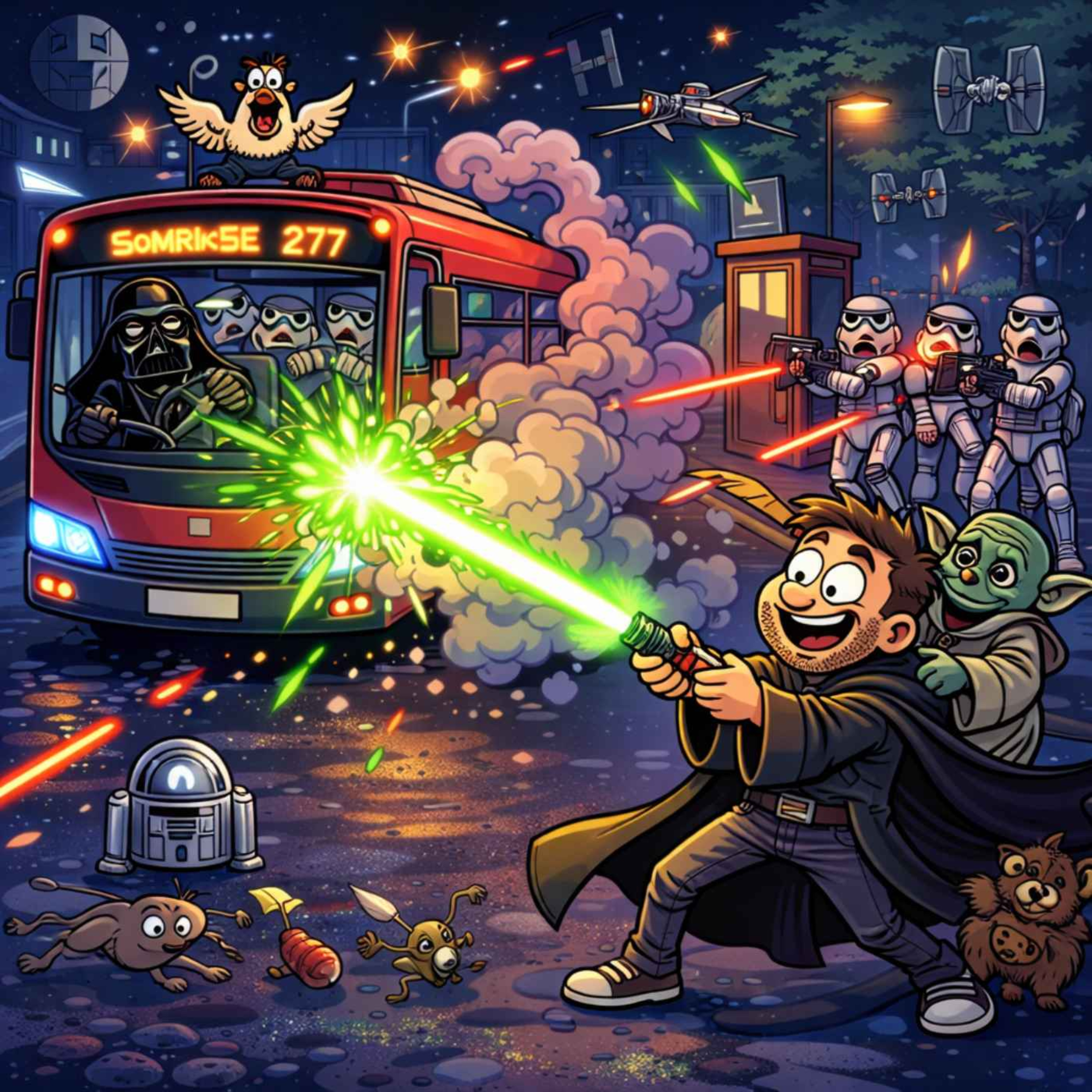 Not Star Wars episode artwork