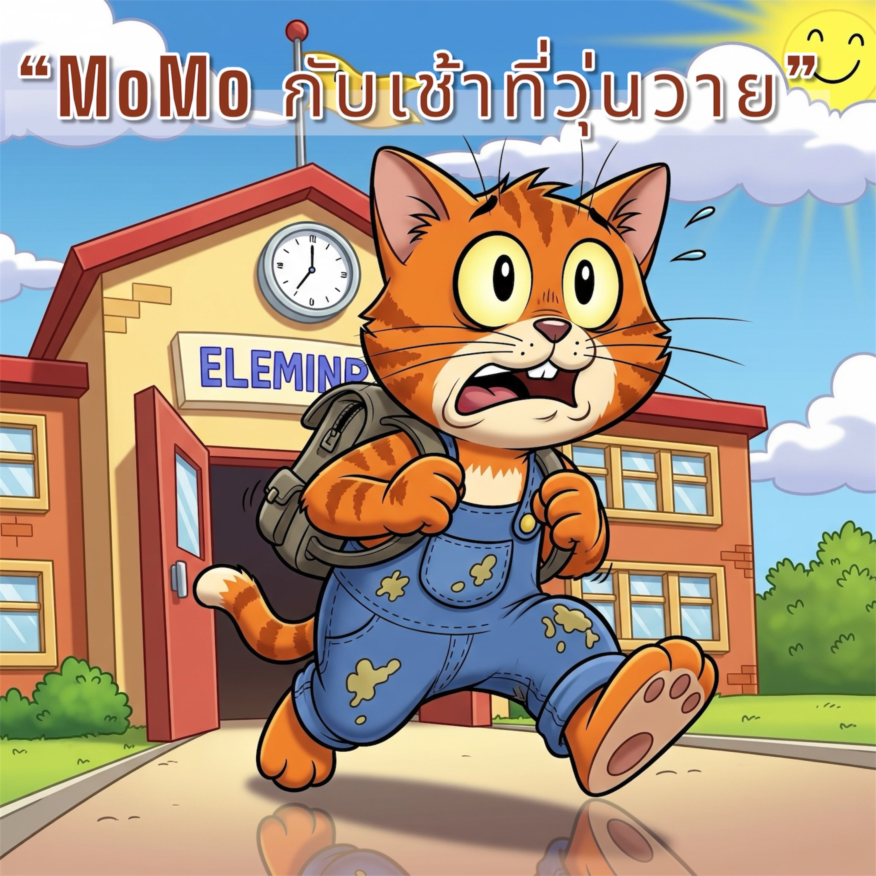 Ep.11 นิทานยอดฮิตก่อนนอน เรื่อง MoMoกับเช้าที่วุ่นวาย episode artwork