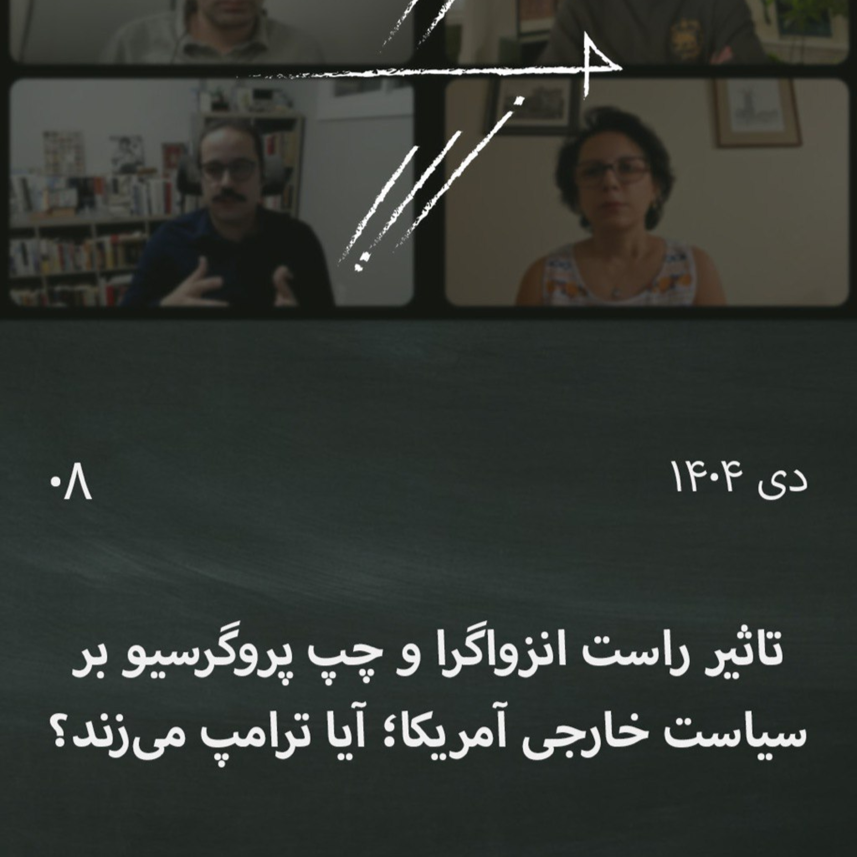 #8 تاثیر راست انزواگرا و چپ پروگروسیو بر سیاست خارجی آمریکا؛ گفتگوی جمعی: آیا ترامپ می‌زند؟