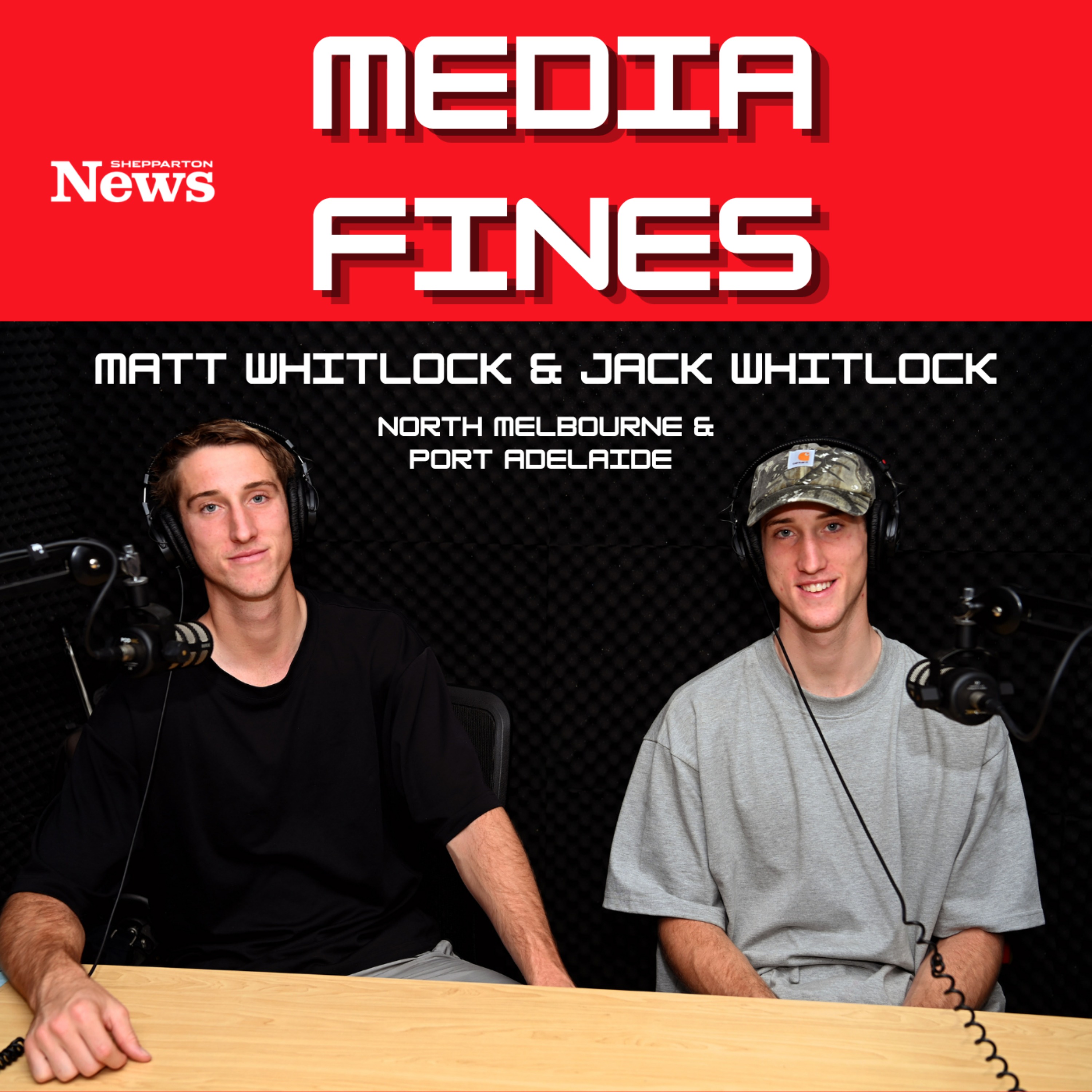 North Melbourne's Matt Whitlock & Port Adelaide's Jack Whitlock: From Shepparton to the AFL, Roo's debut surprise, Power teammate that watches GVL episode artwork