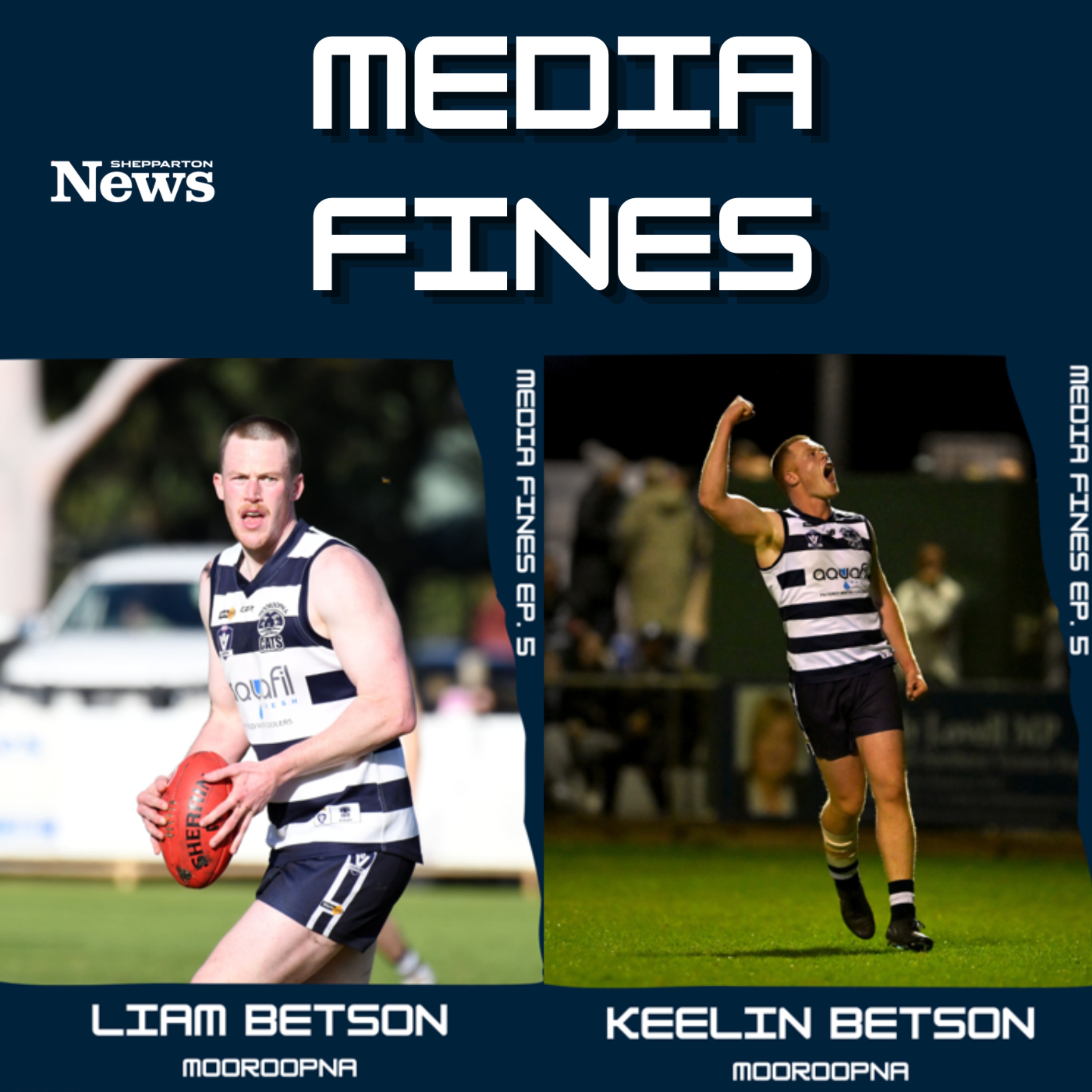 Mooroopna's Liam and Keelin Betson: Why brothers returned to Cats, push for finals and GVL interleague update episode artwork