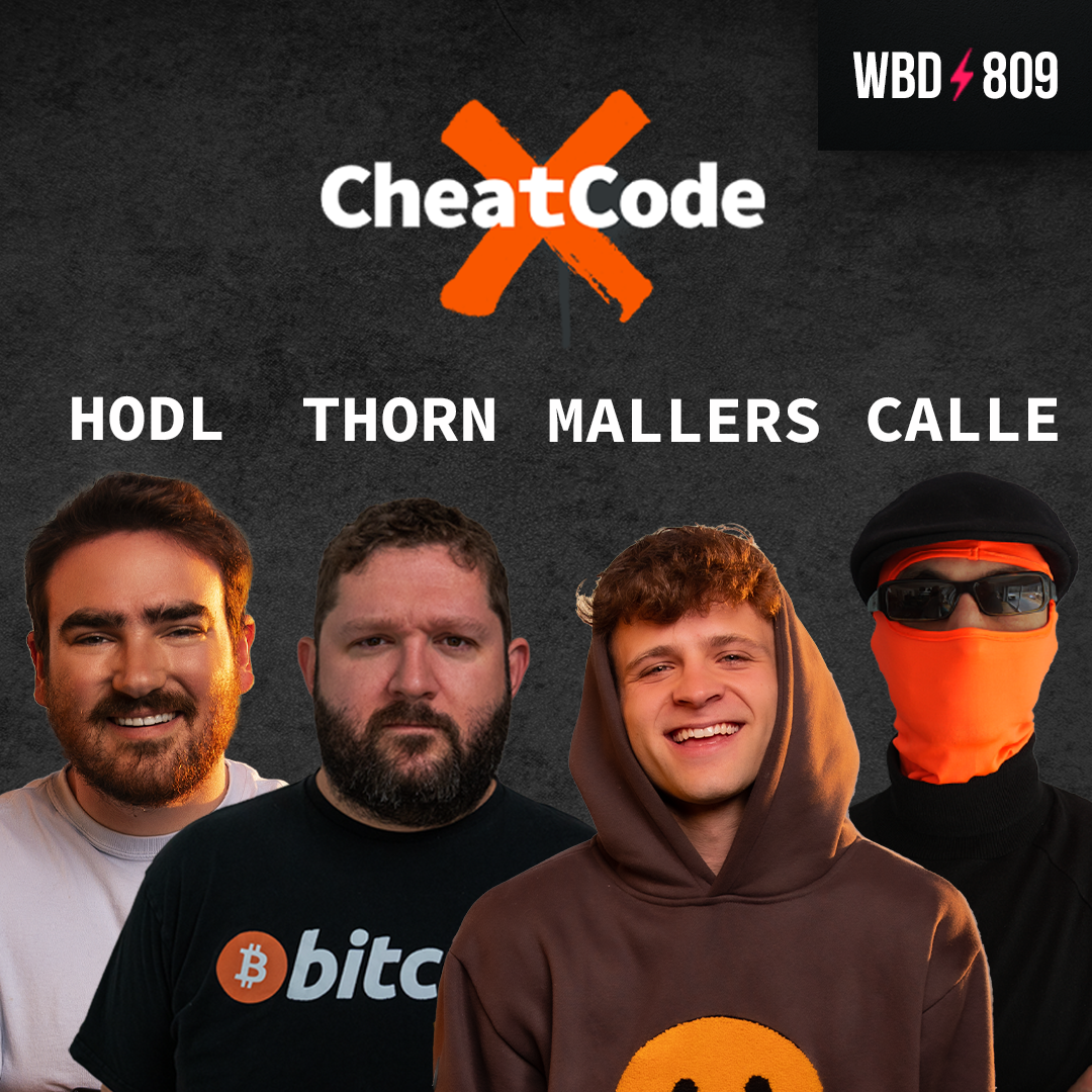Nobody Understands Bitcoin with Jack Mallers, American HODL, Alex Thorn & Calle - WBD809
