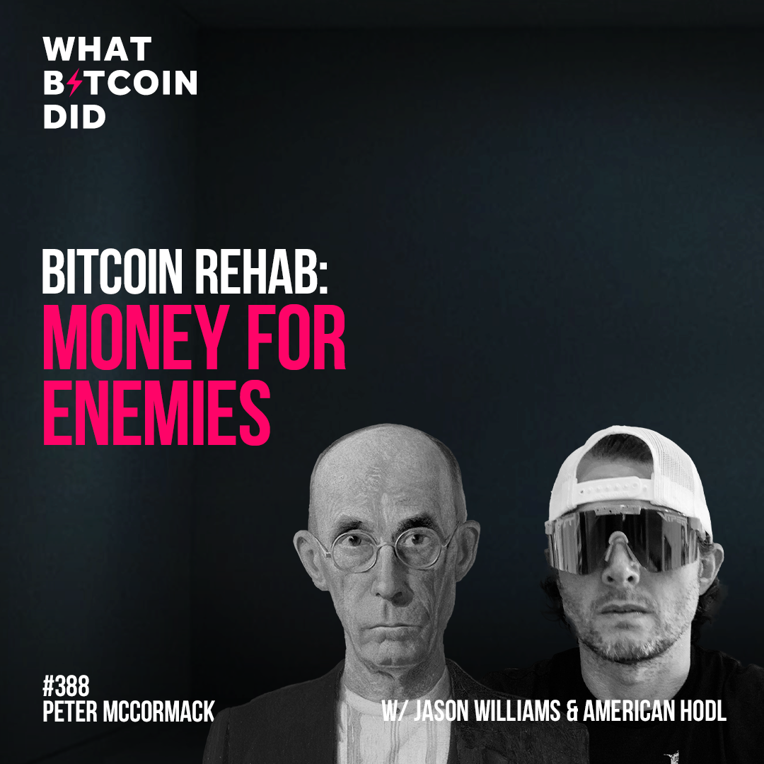 Bitcoin Rehab: Money for Enemies with American Hodl & Jason Williams - WBD388