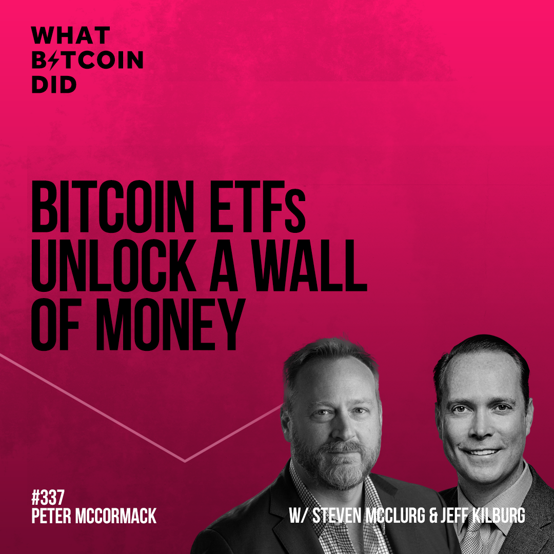 Bitcoin ETFs Unlock a Wall of Money with Steven McClurg & Jeff Kilburg - WBD337