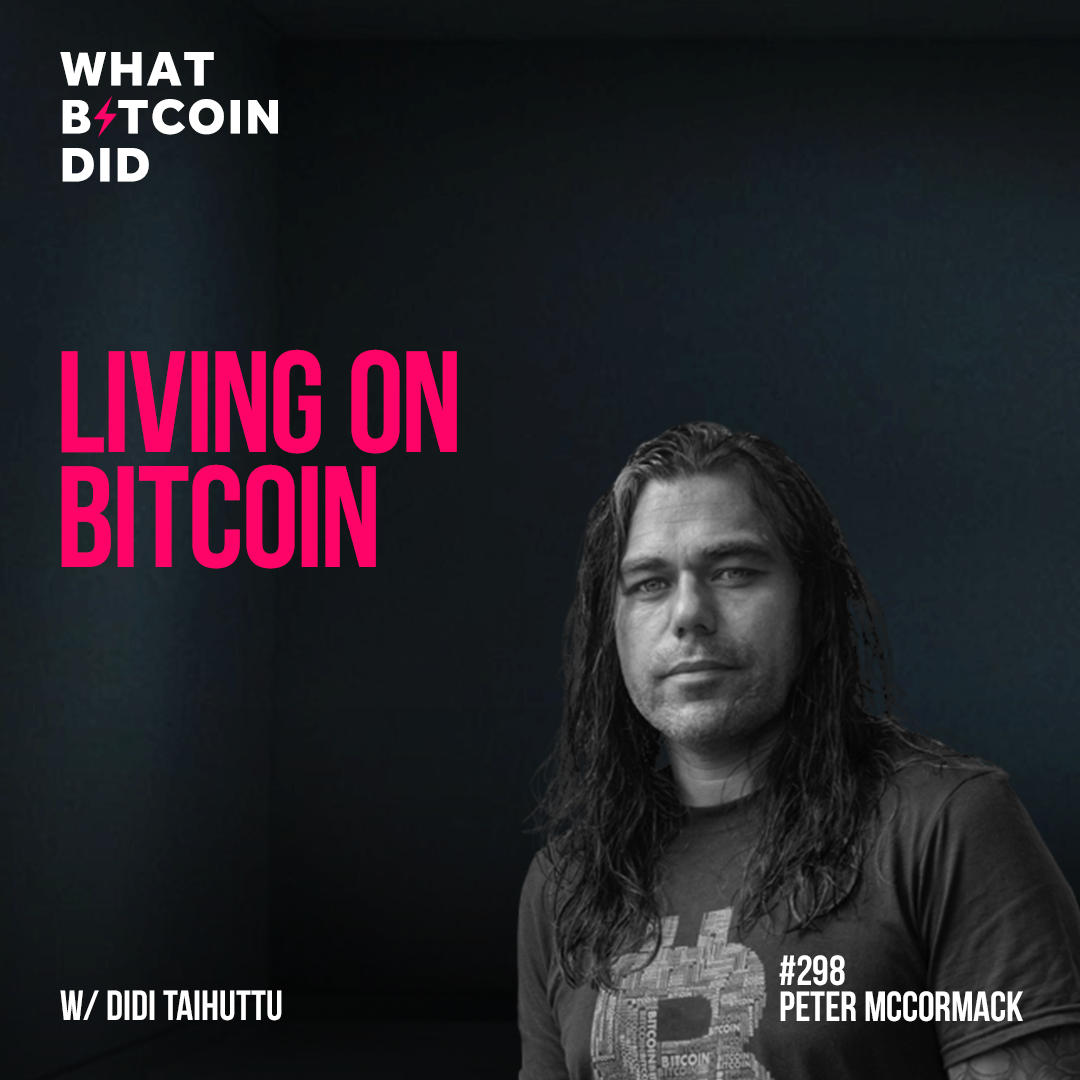Living on Bitcoin with Didi Taihuttu - WBD298