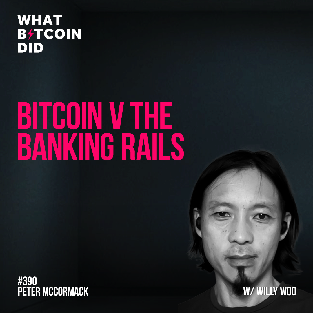 Bitcoin v the Banking Rails with Willy Woo - WBD390