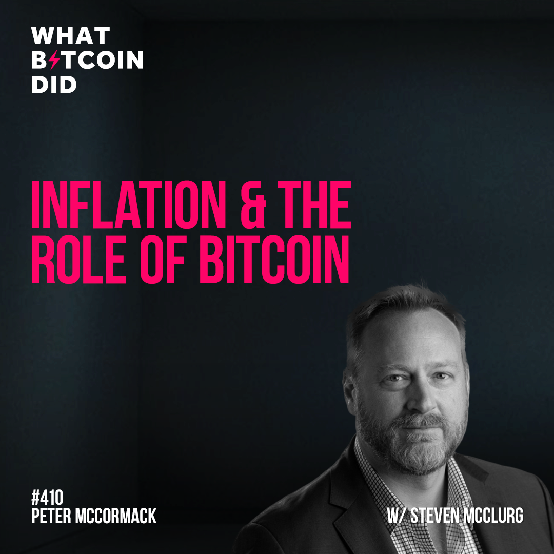 Inflation & the Role of Bitcoin with Steven McClurg - WBD410