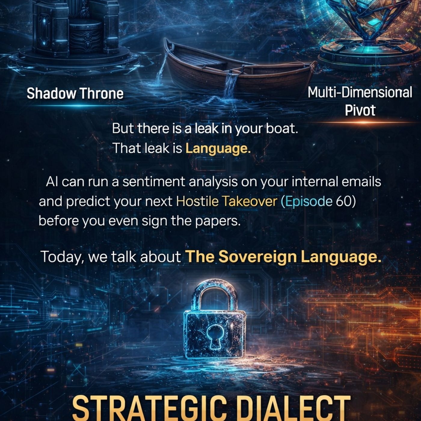 Welcome to Episode 73. We’ve built the 'Shadow Throne' and the 'Multi-Dimensional Pivot.' But there is a leak in your boat Welcome to Episode 73. We’ve built the 'Shadow Throne' and the 'Multi-Dimensional Pivot.' But there is a leak in your boat