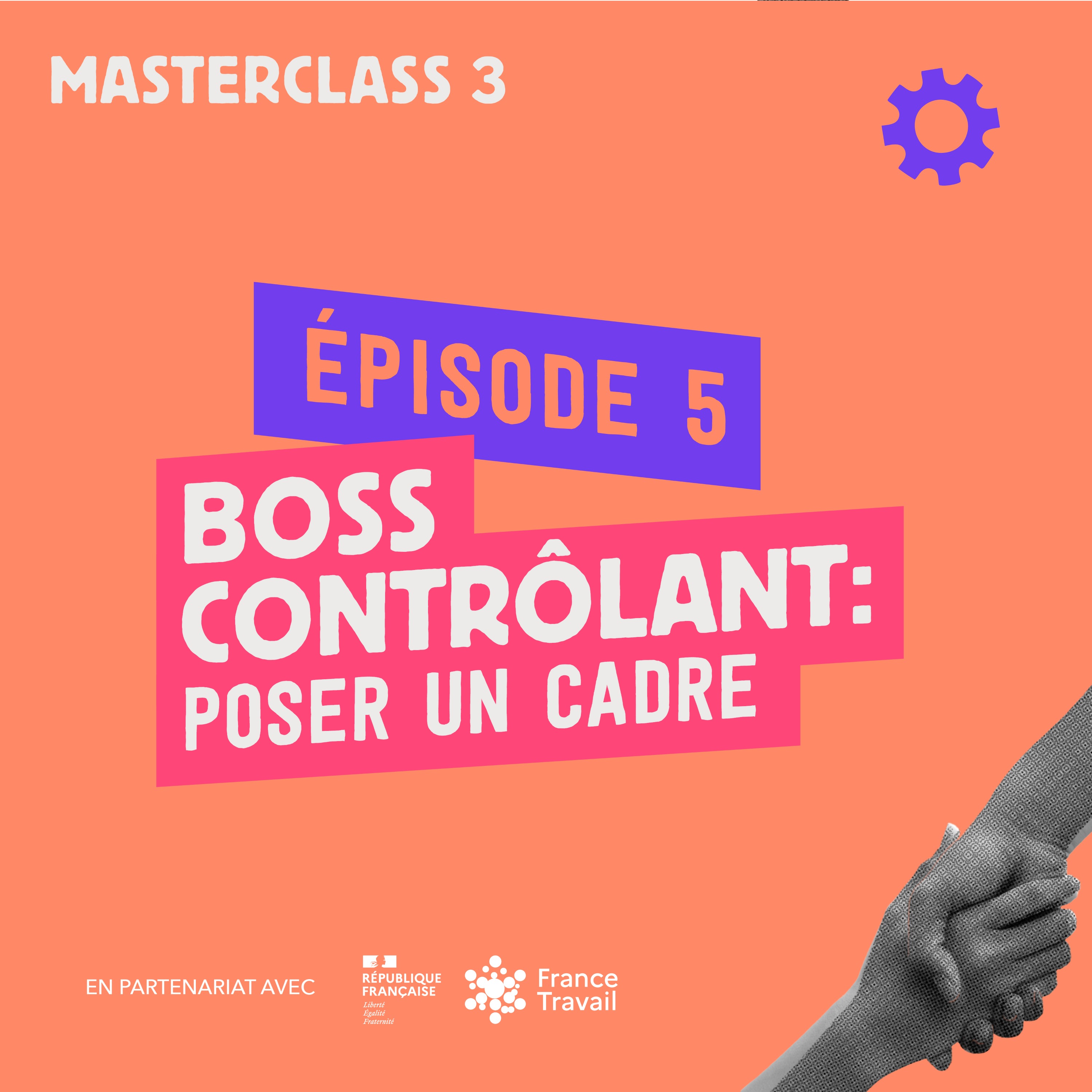 Boss contrôlant - poser un cadre episode artwork