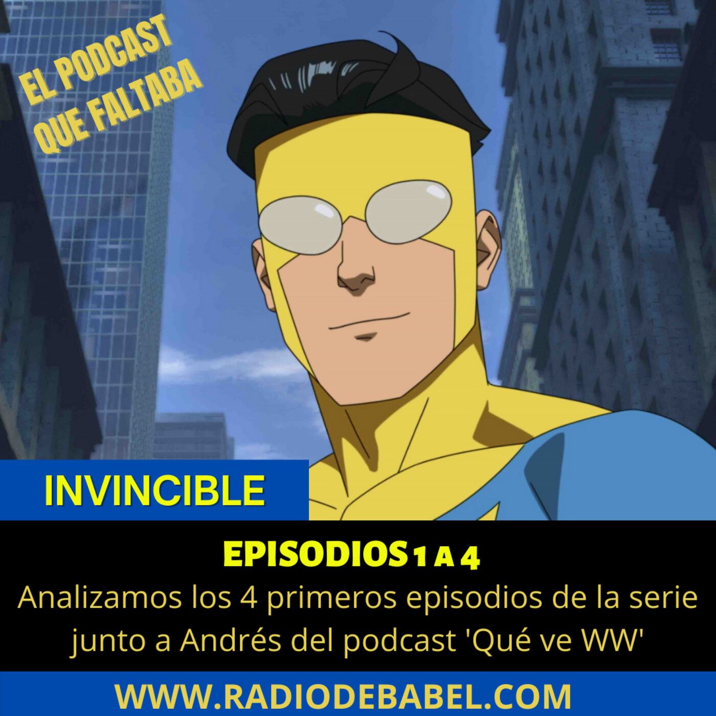 Invincible - Episodios 1 a 4 - La nueva y sangrienta locura de Robert Kirkman episode artwork