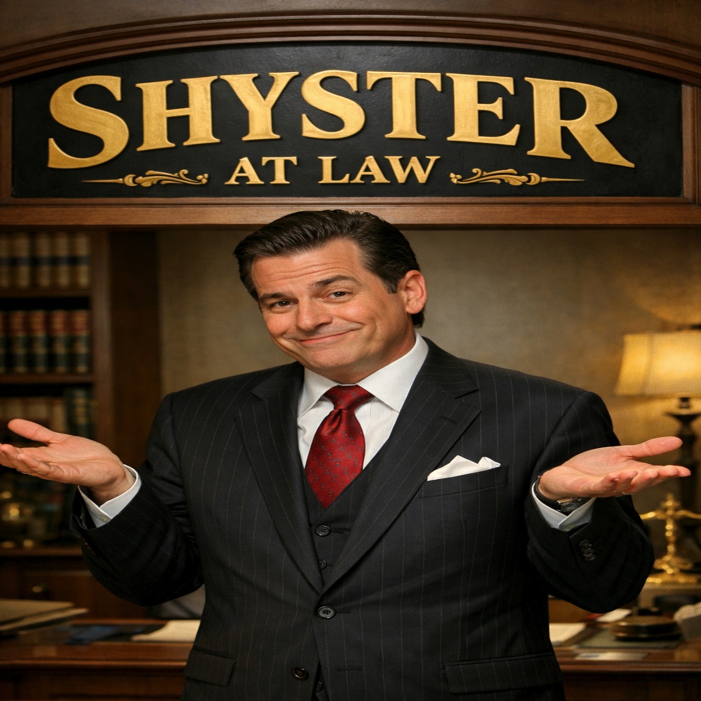 CRIME COMEDY SHORT SHYSTER AT LAW episode artwork