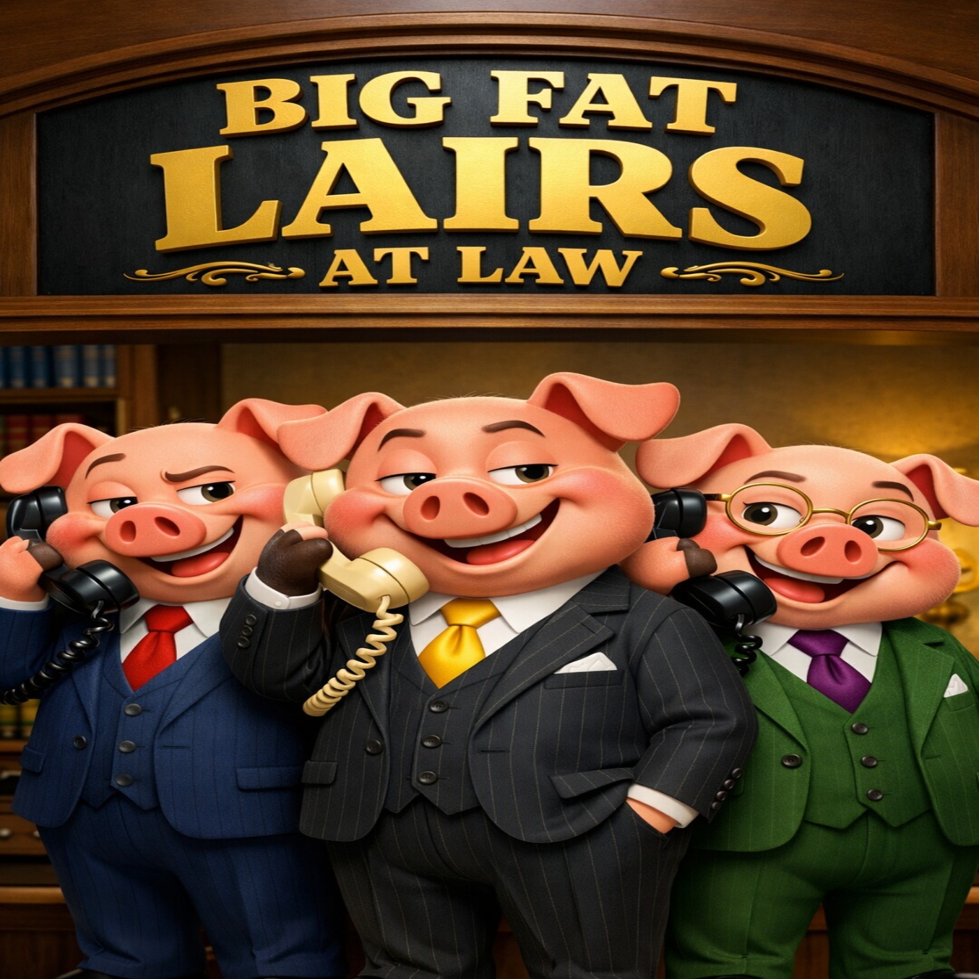 CRIME COMEDY SHORT BIG FAT LAIRS AT LAW episode artwork