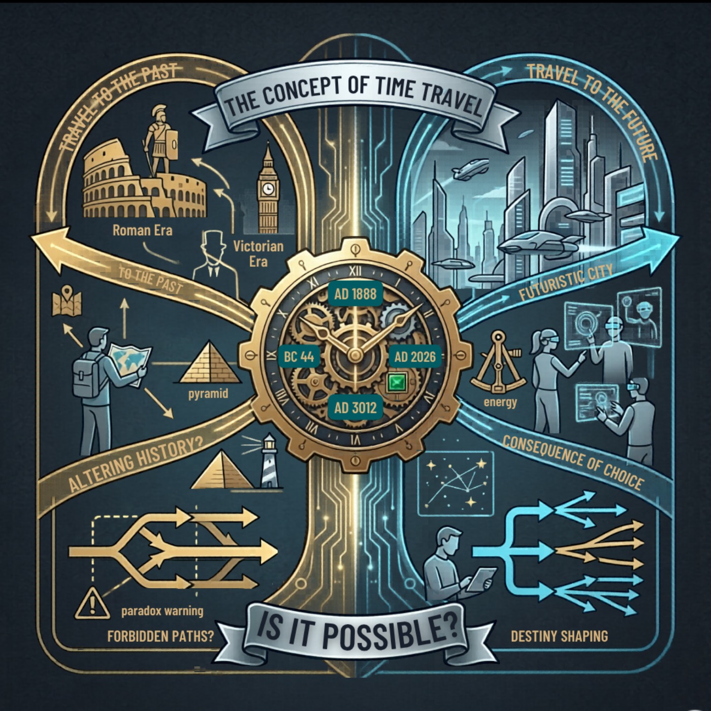 Back to the Future and Time Travel episode artwork