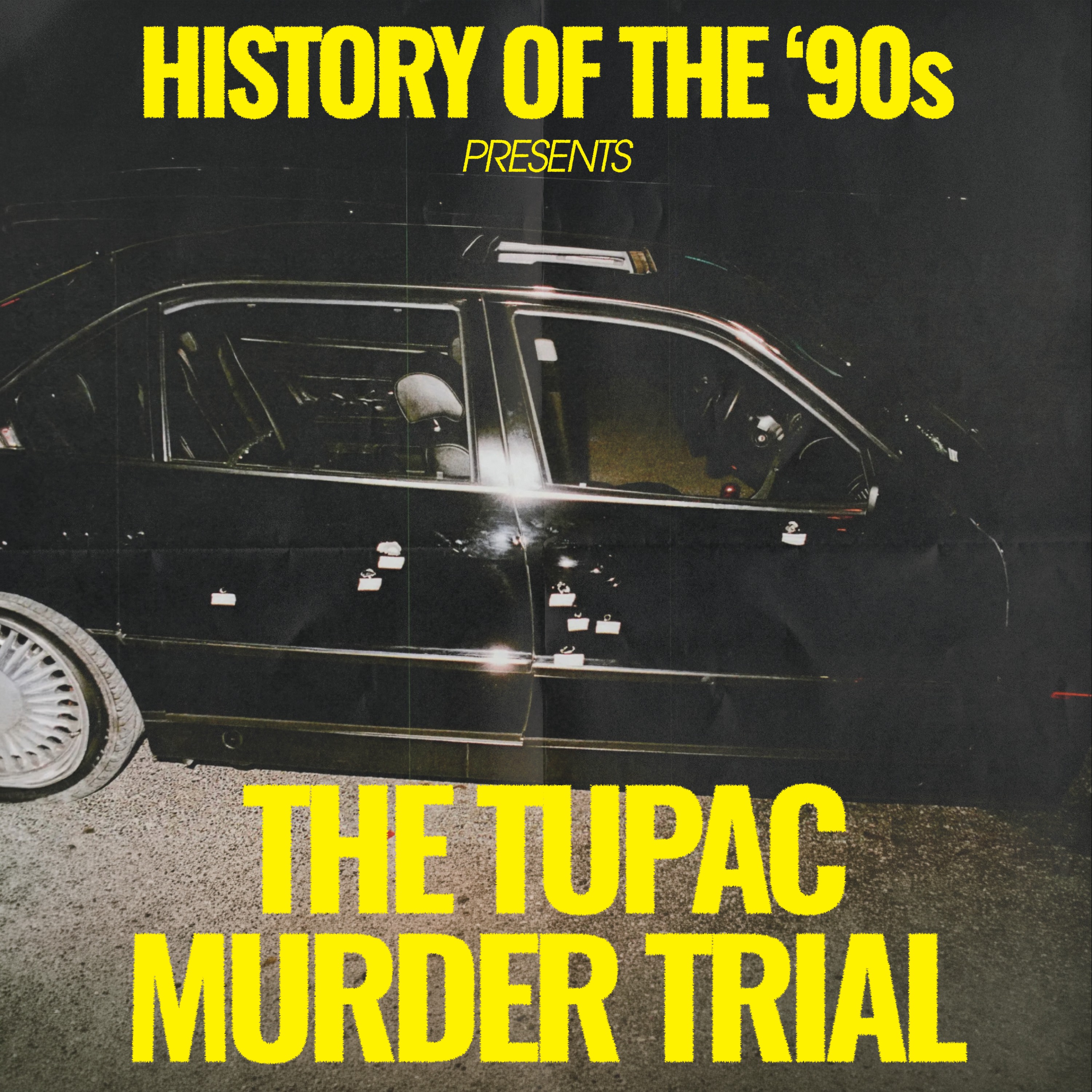 History of the 90s:  The Tupac Murder Trial Artwork