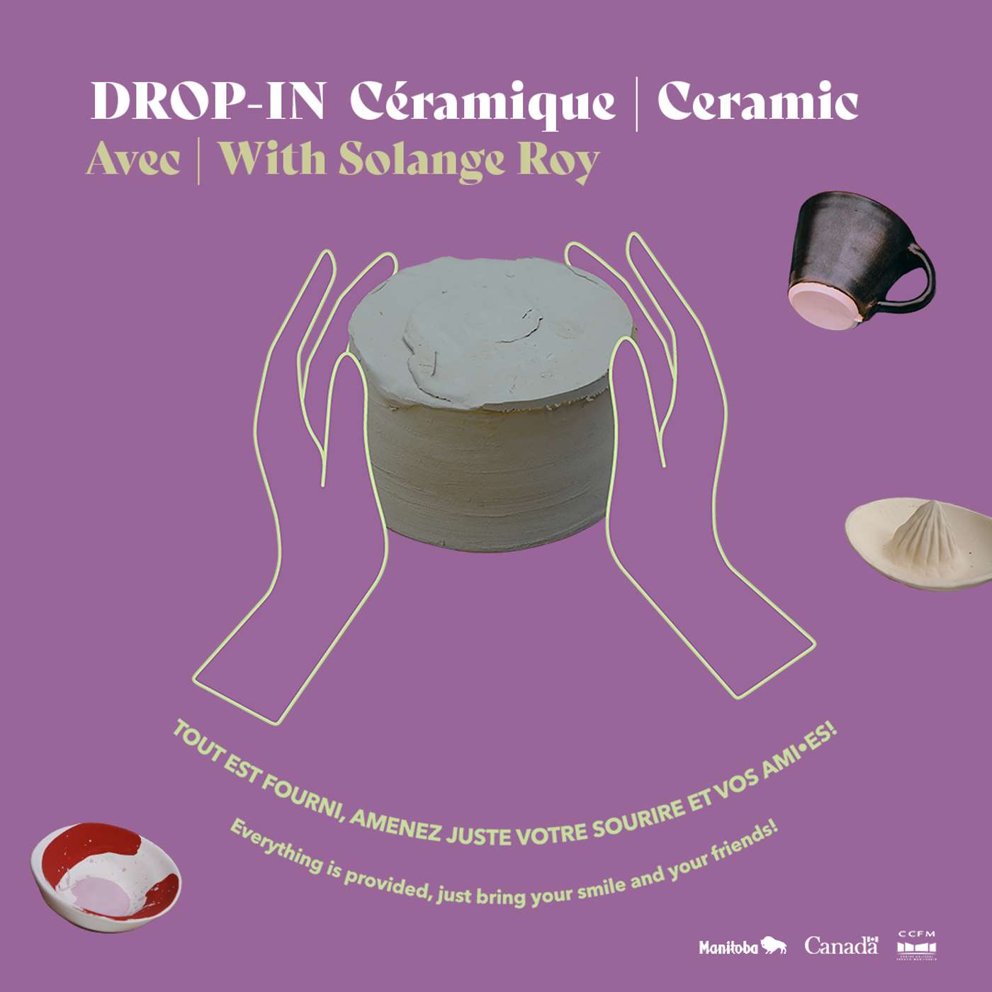 Solange Roy - Drop-in céramique au CCFM - 5 mars 2026 episode artwork